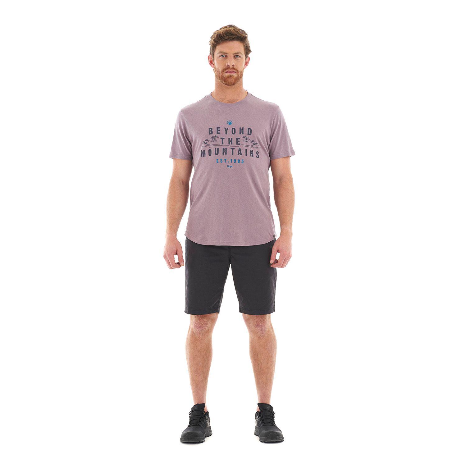 Polera Hombre Origins UV-Stop T-Shirt Lila Lippi-7