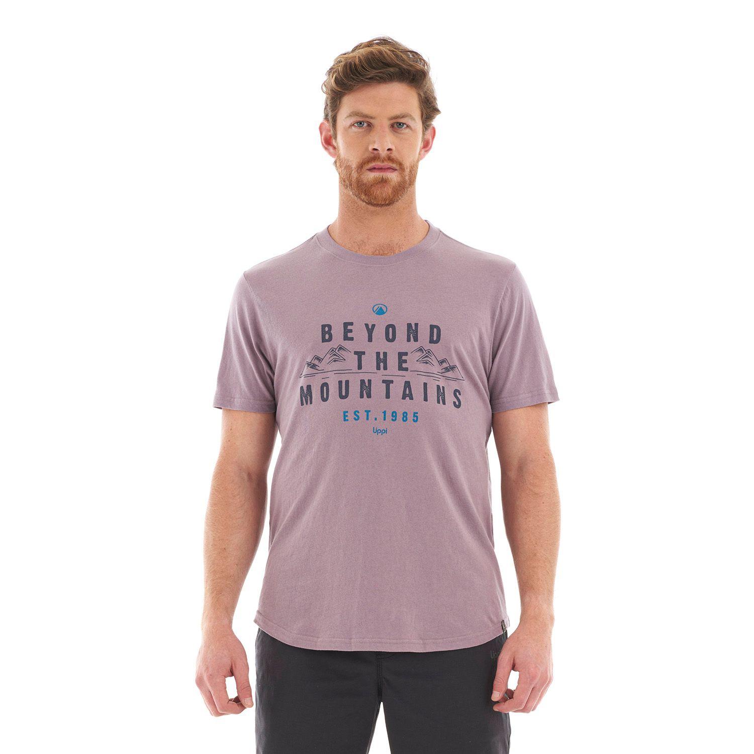 Polera Hombre Origins UV-Stop T-Shirt Lila Lippi-0