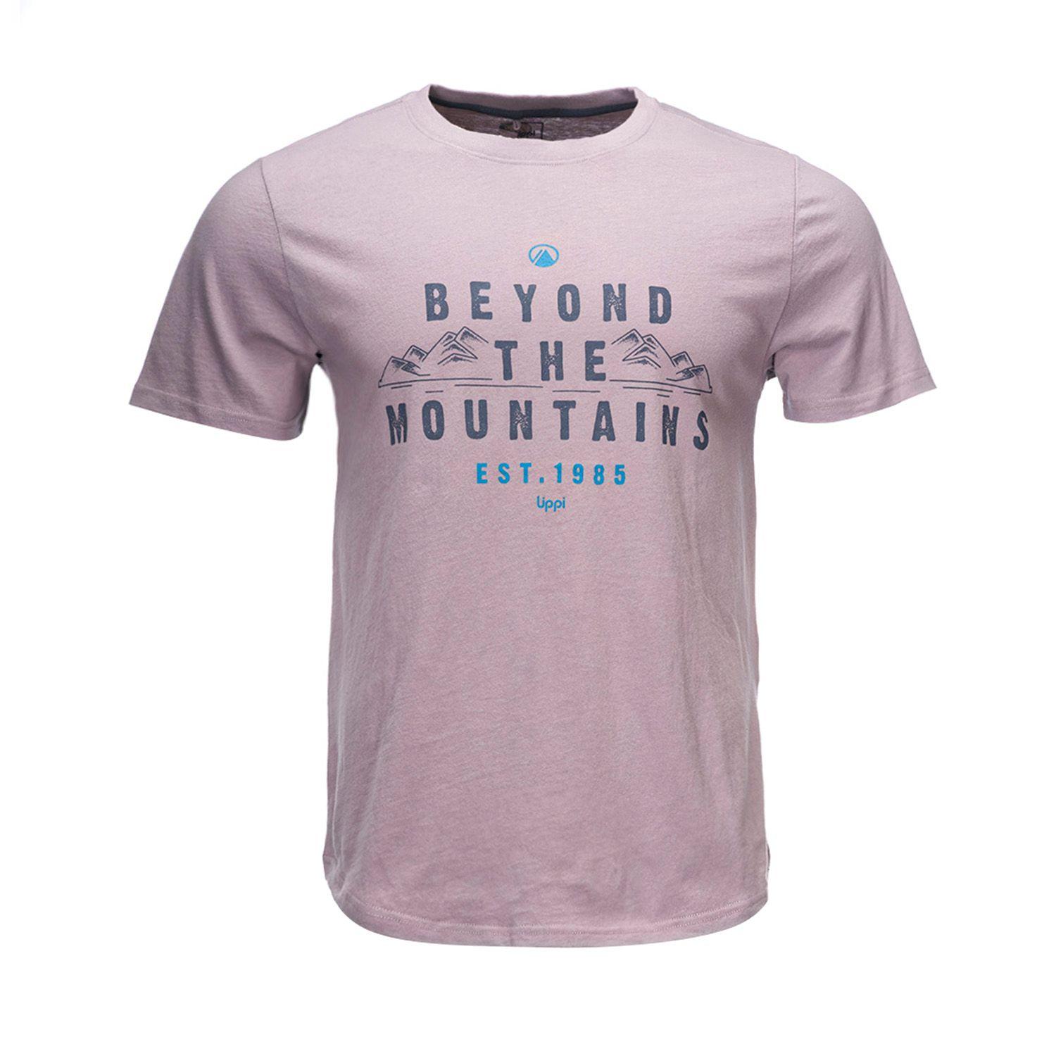 Polera Hombre Origins UV-Stop T-Shirt Lila Lippi-1