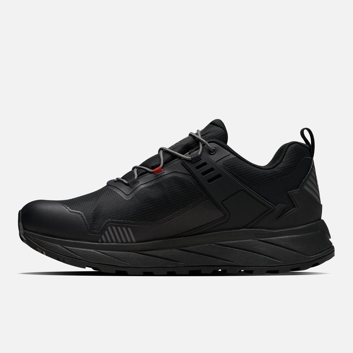 Zapatilla Hombre Atlas Low Negro Rojo Lippi I24-1