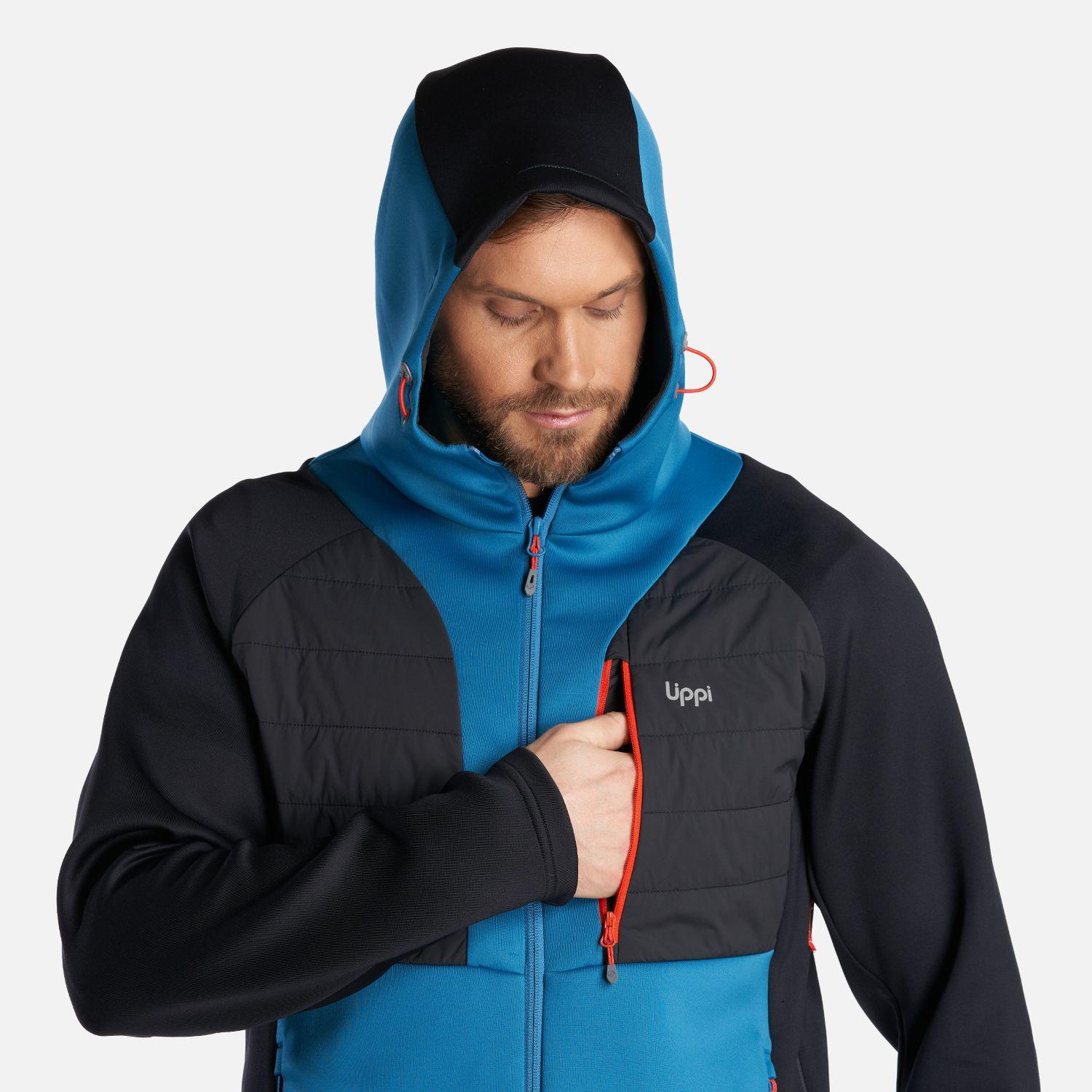 Chaqueta Hombre ColdMove WindBreaker SteamPro Hoody Jacket Azul Noche Lippi-4