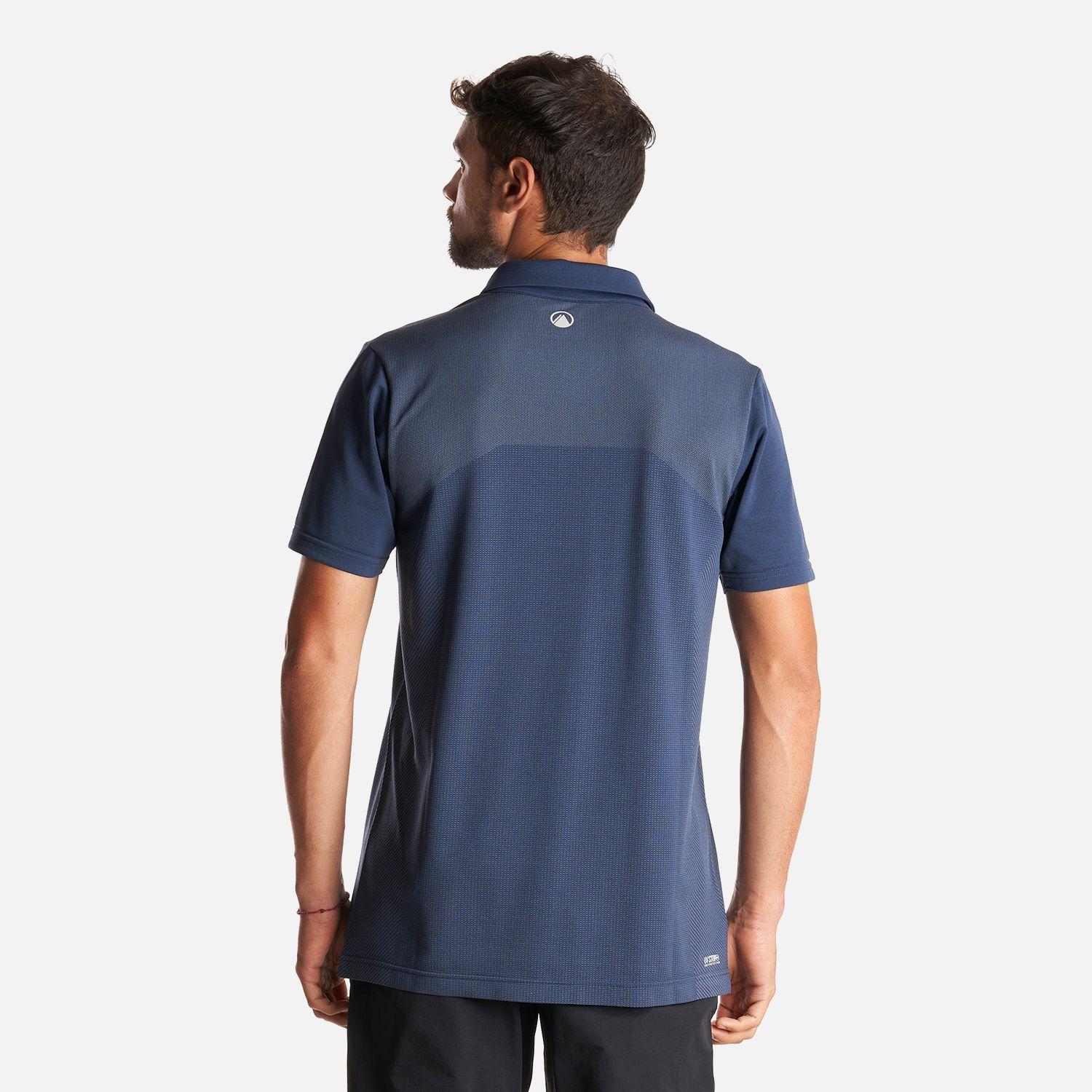 Polera Hombre B-Classic Seamless Polo Azul Noche Lippi-3