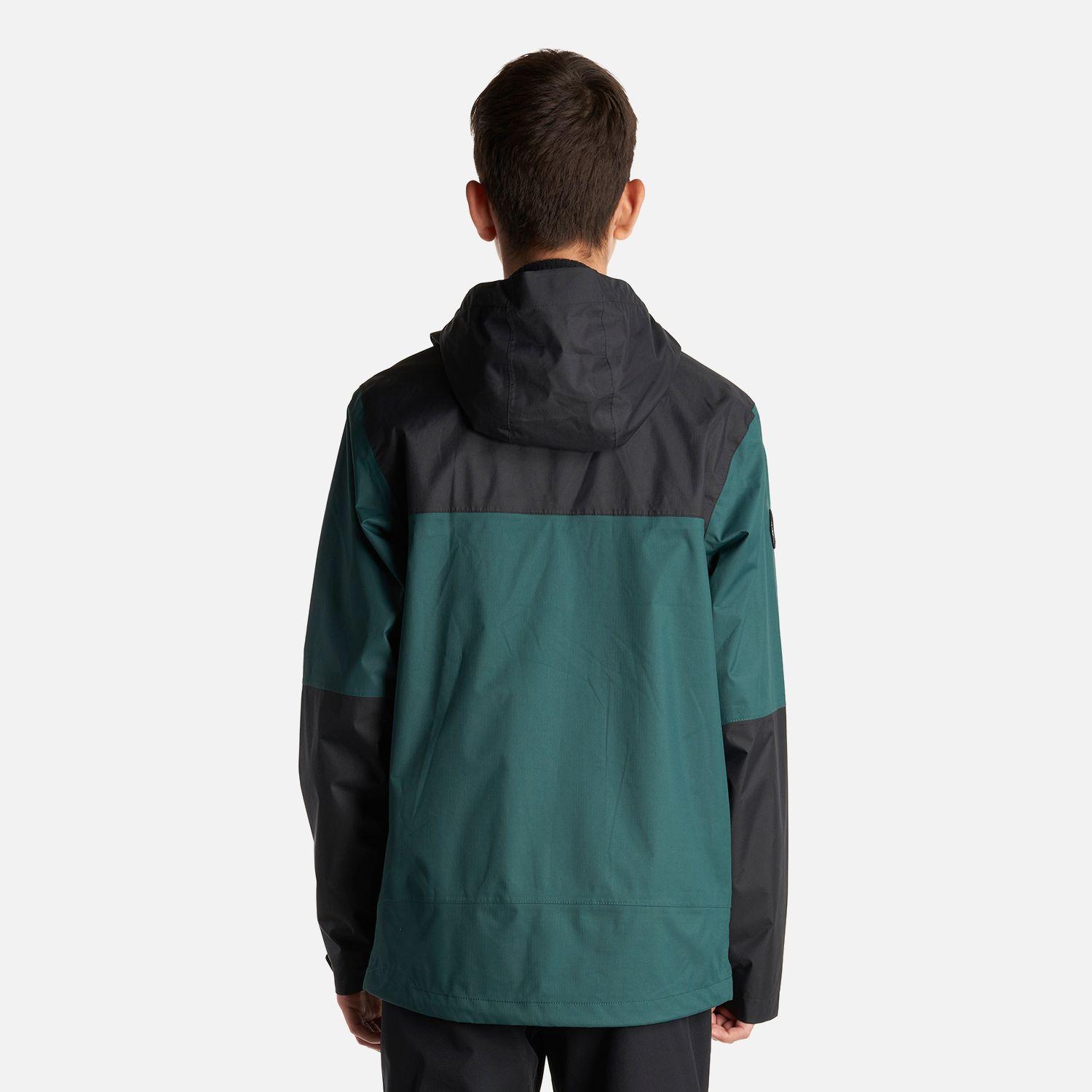 Chaqueta Teen Boy Blizzard B-Dry Hoody Jacket Grafito Turquesa Oscuro Lippi I23-3