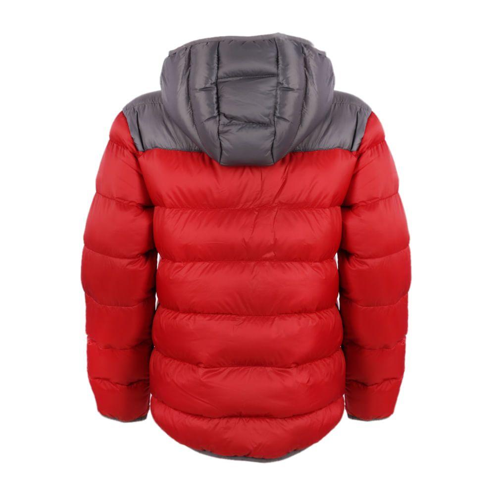 Chaqueta Niño All Winter Steam-Pro Hoody Jacket Gris Oscuro / Rojo Oscuro Lippi-1