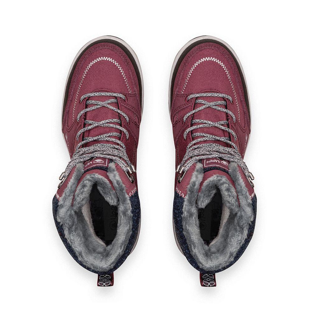 Bota Mujer Polar Light Burdeo Lippi-3