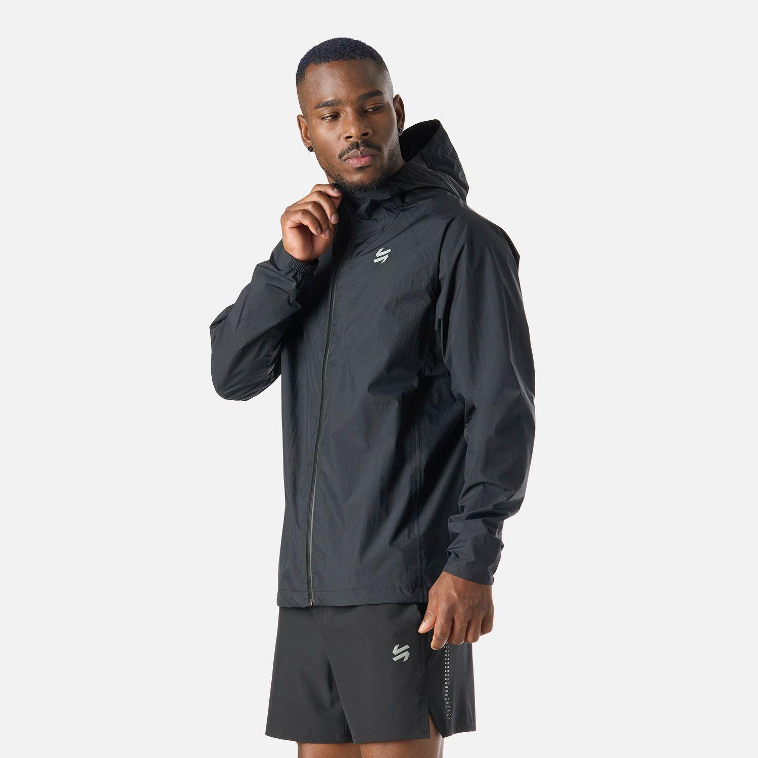 Chaqueta Hombre Built To Move Waterproof Negro Vulcano-1
