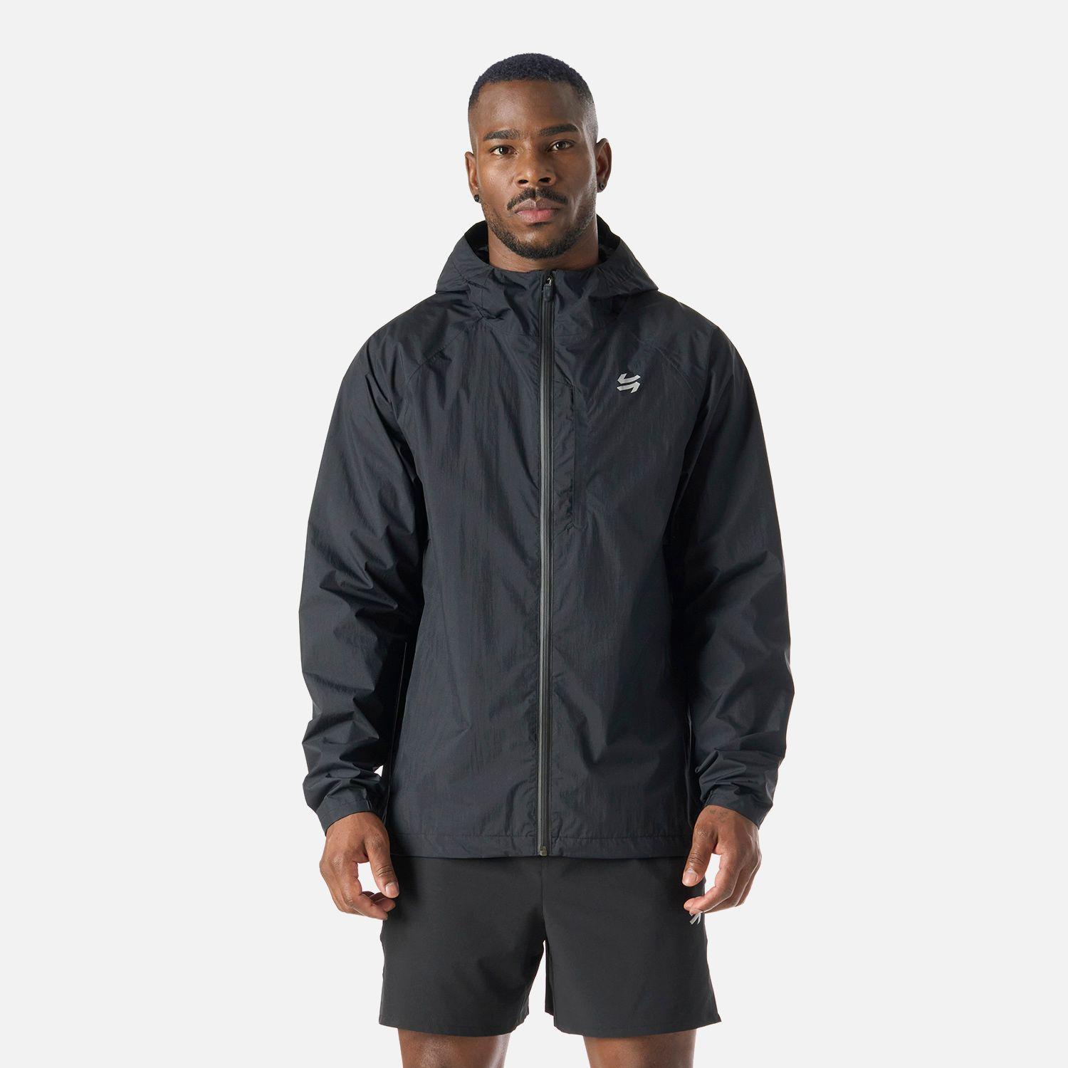 Chaqueta Hombre Built To Move Waterproof Jacket Negro Vulcano-0