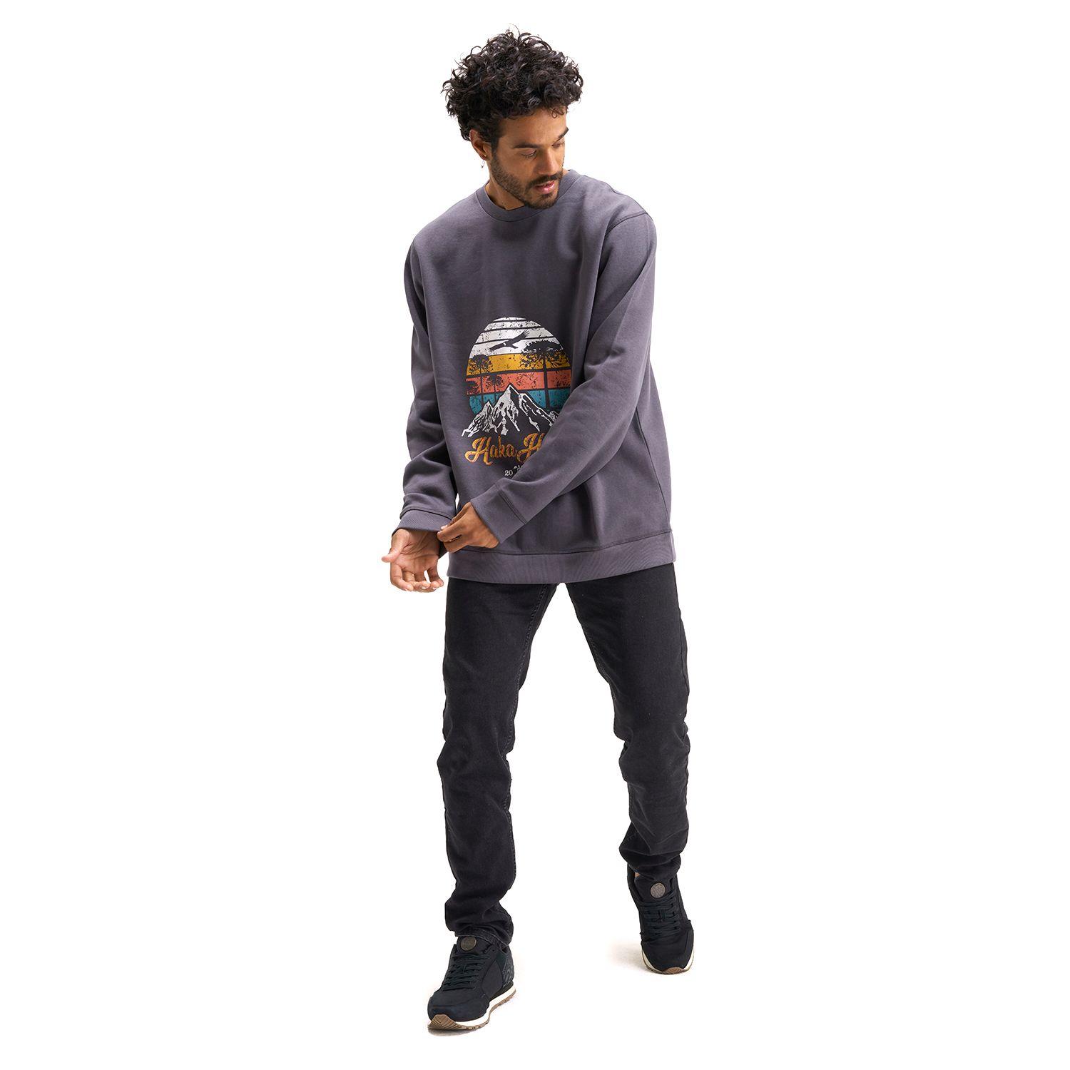 Poleron Hombre Peliculyon Grafito Haka Honu-6