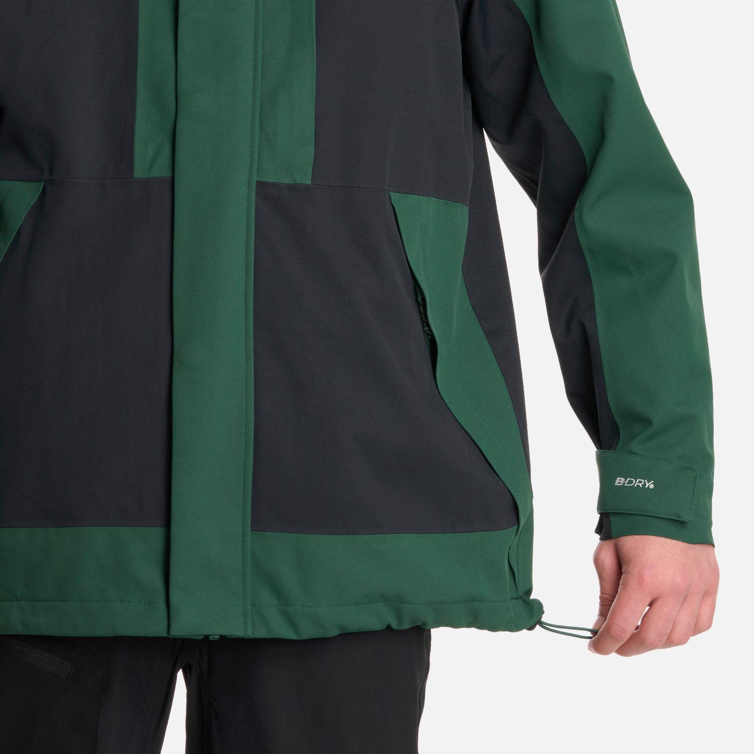 Chaqueta Teen Boy Lake Fusion 3 B-Dry Hoody Jacket Verde Botella Lippi-7