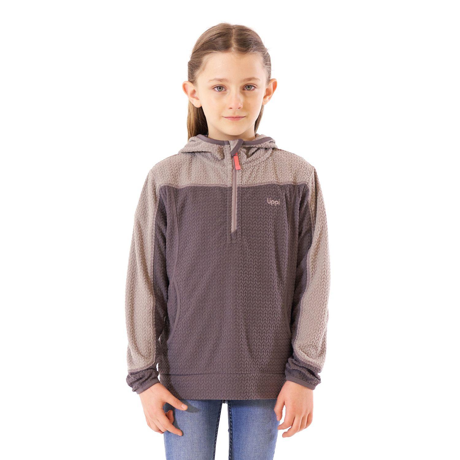 Poleron Niña Saltamontes Nano-F 1/4 Zip Hoody Malva Lippi V21-1