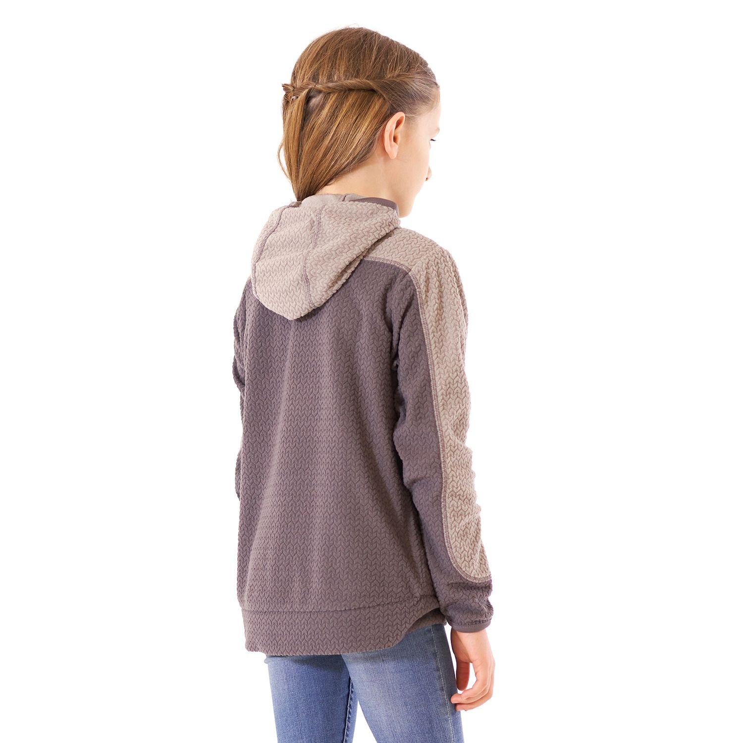 Poleron Niña Saltamontes Nano-F 1/4 Zip Hoody Malva Lippi V21-3