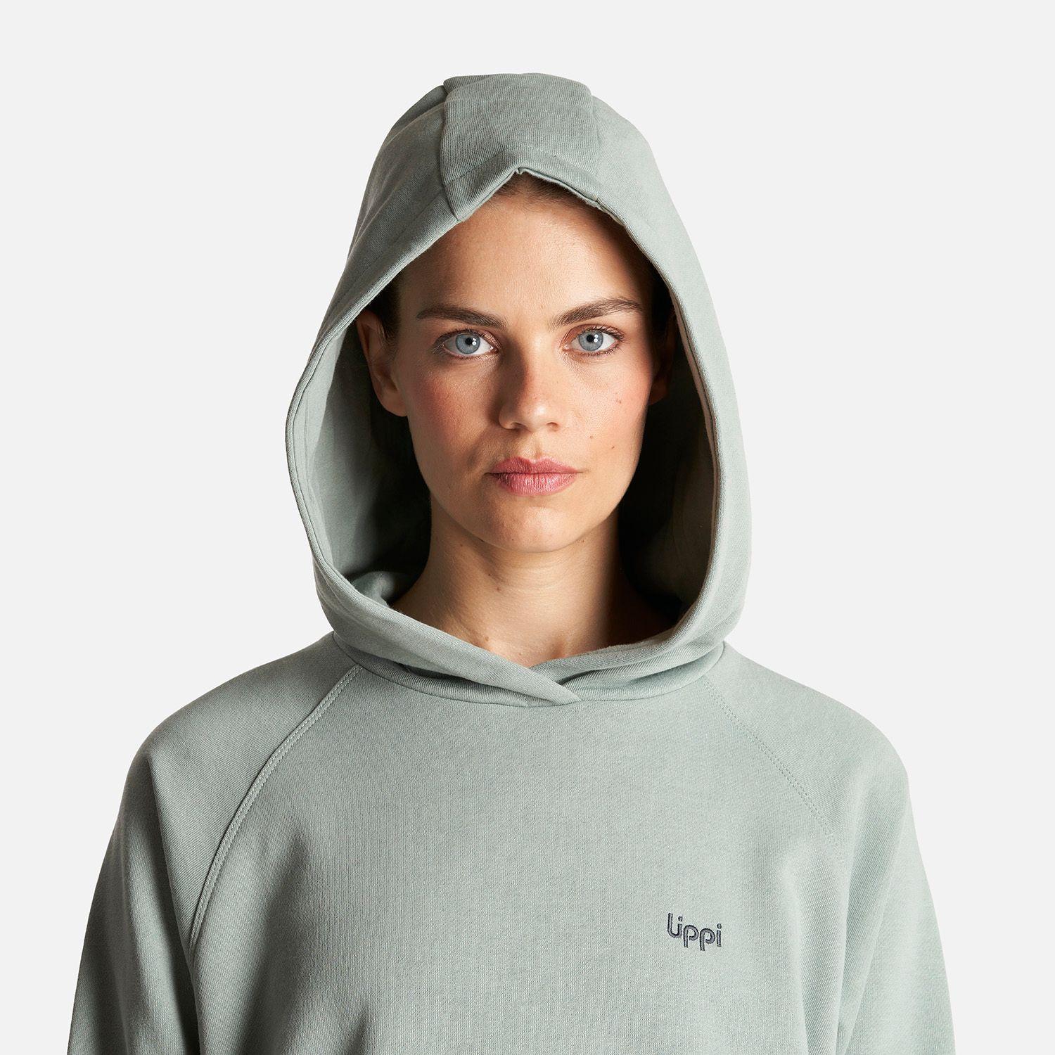 Poleron Mujer Ulmo Hoody Sweatshirt Jade Lippi-5