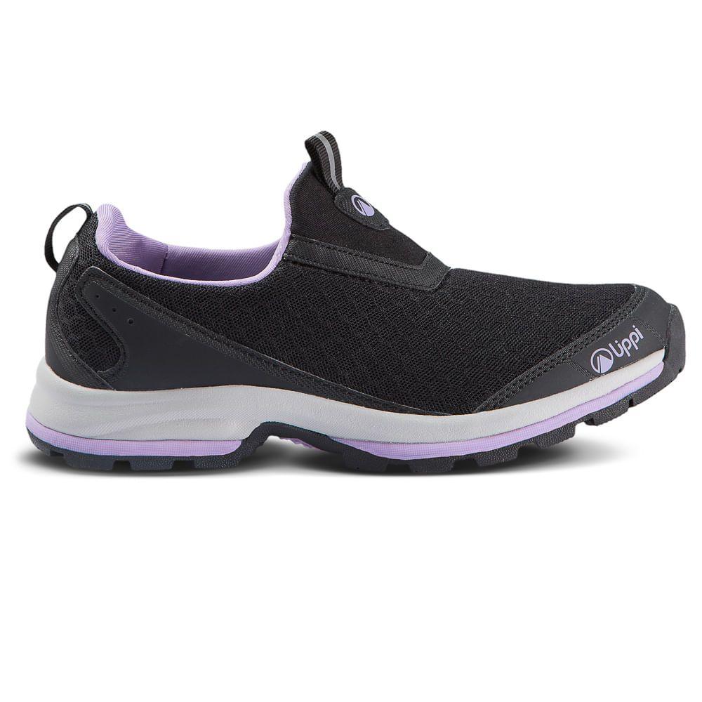 Zapatilla Mujer Panal II Negro Lippi-0