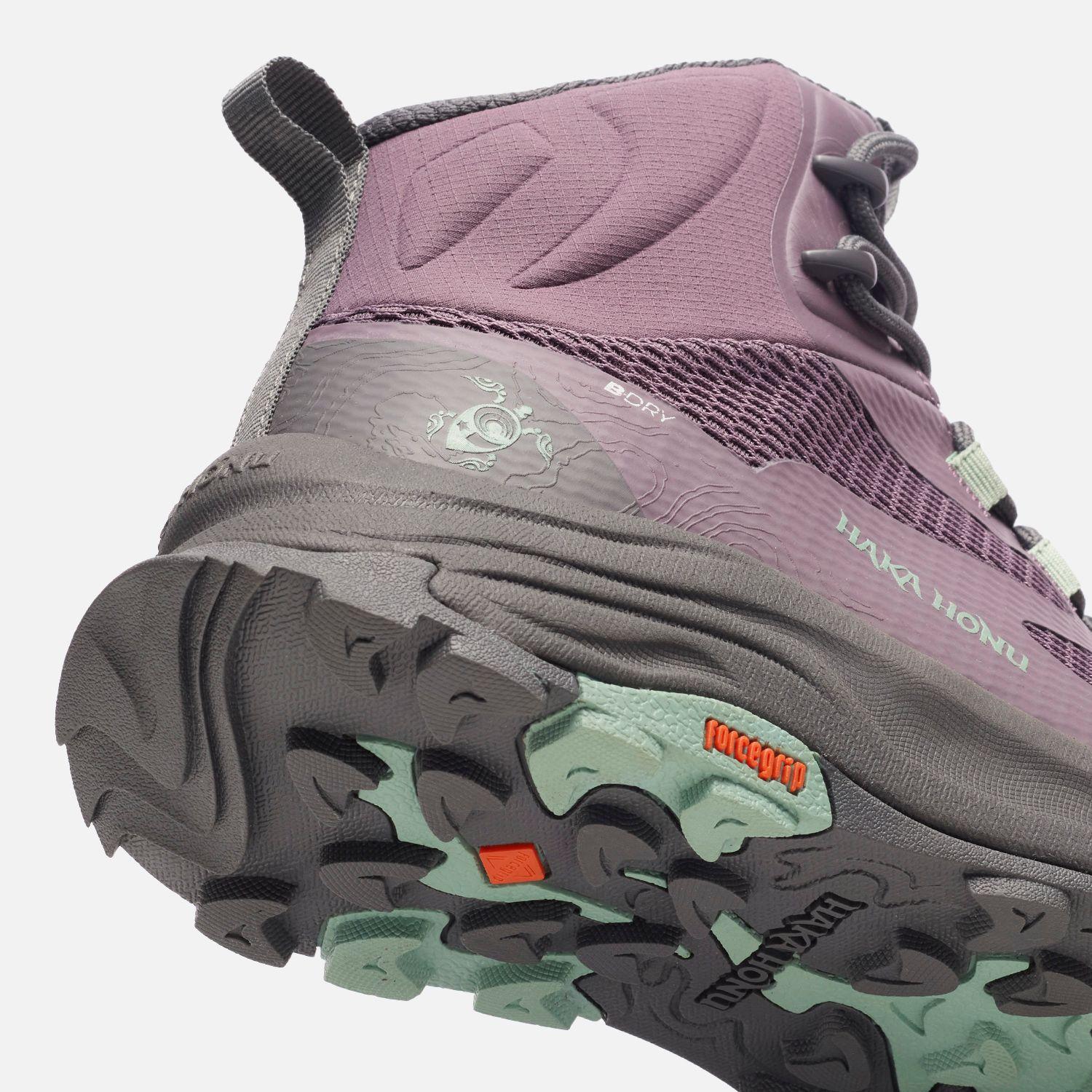 Zapatilla Mujer Huillin Alto Morado / Verde Agua Haka Honu I26-7