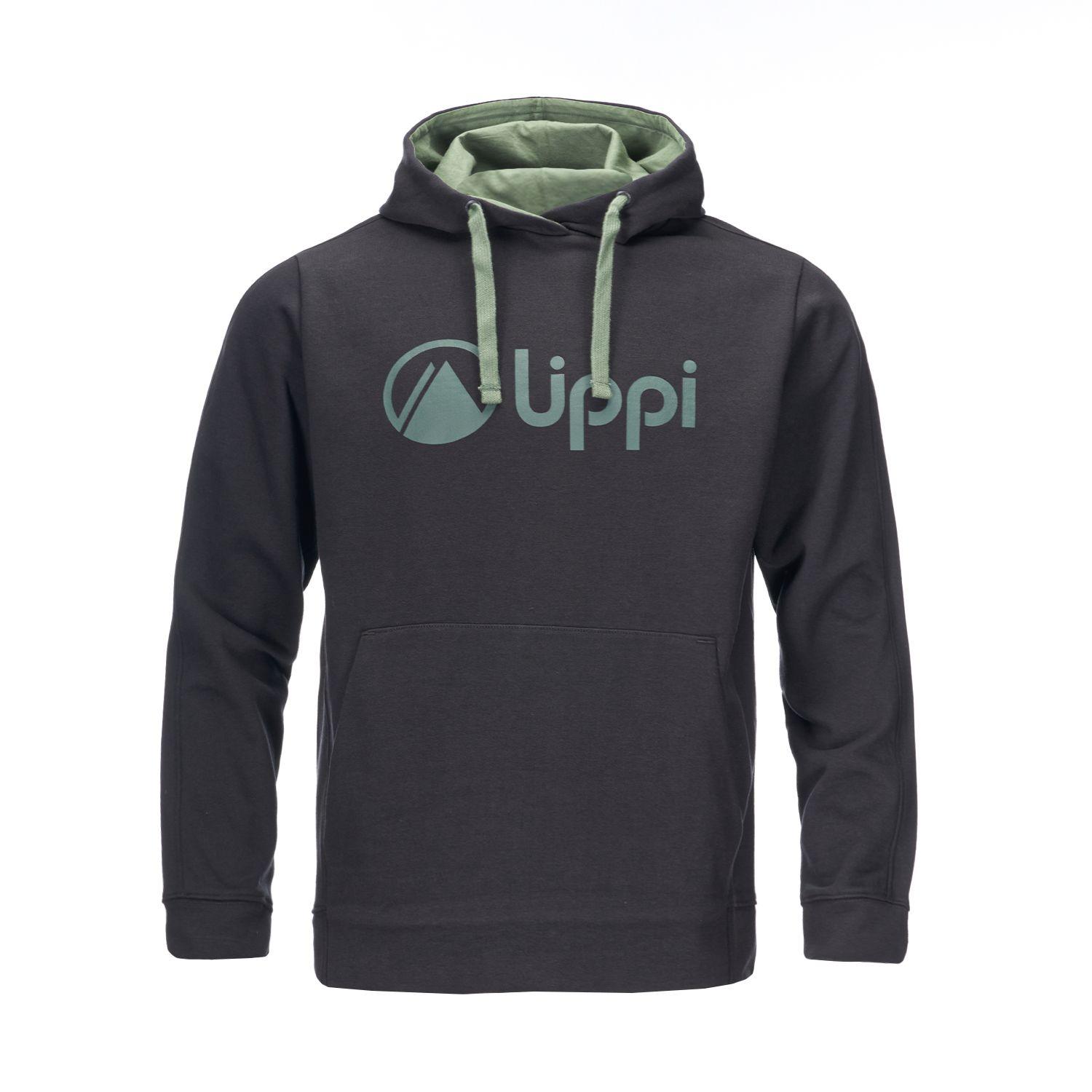 Poleron Teen Boy Insigne Hoody Sweatshirt Grafito Lippi V22-0