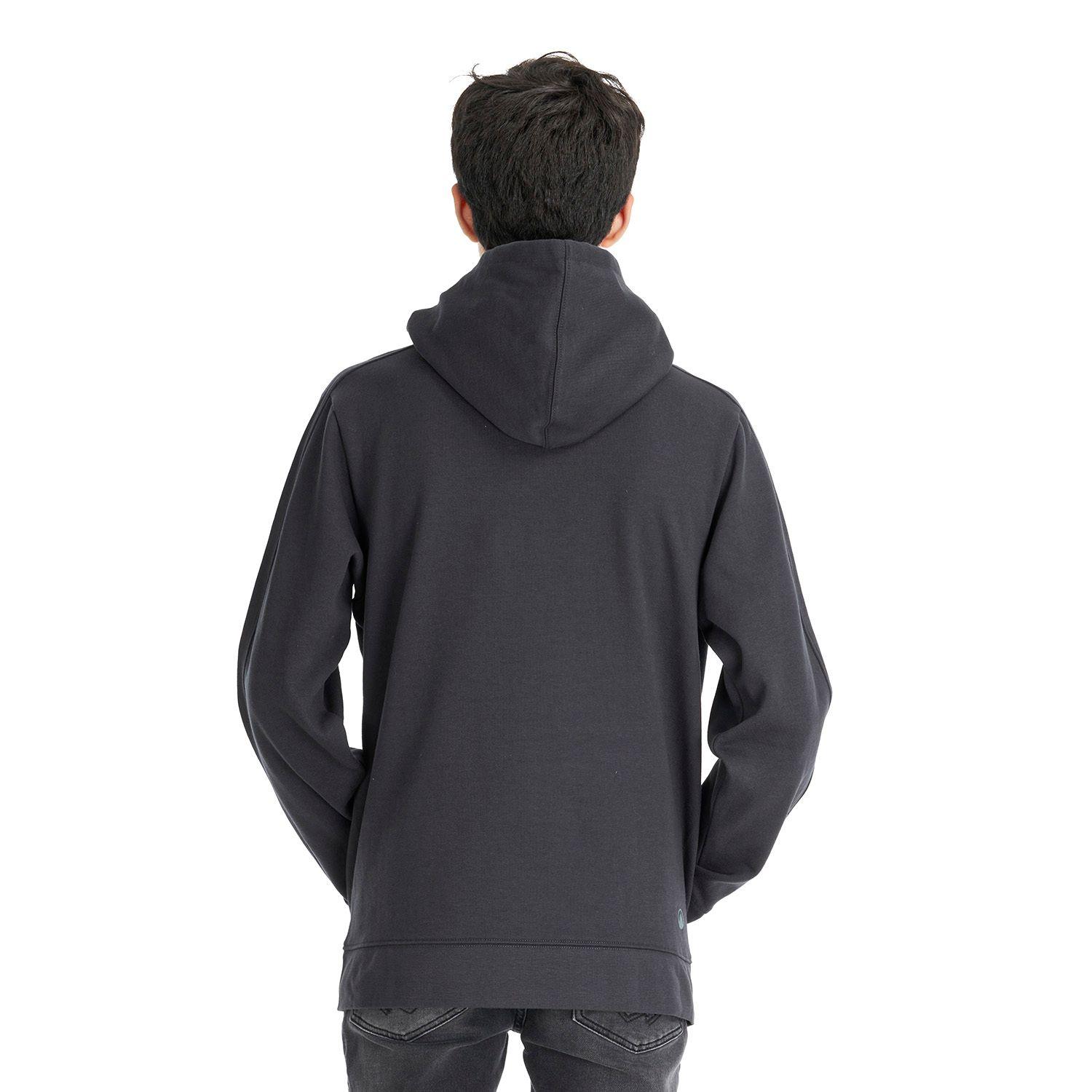 Poleron Teen Boy Insigne Hoody Sweatshirt Grafito Lippi V22-3