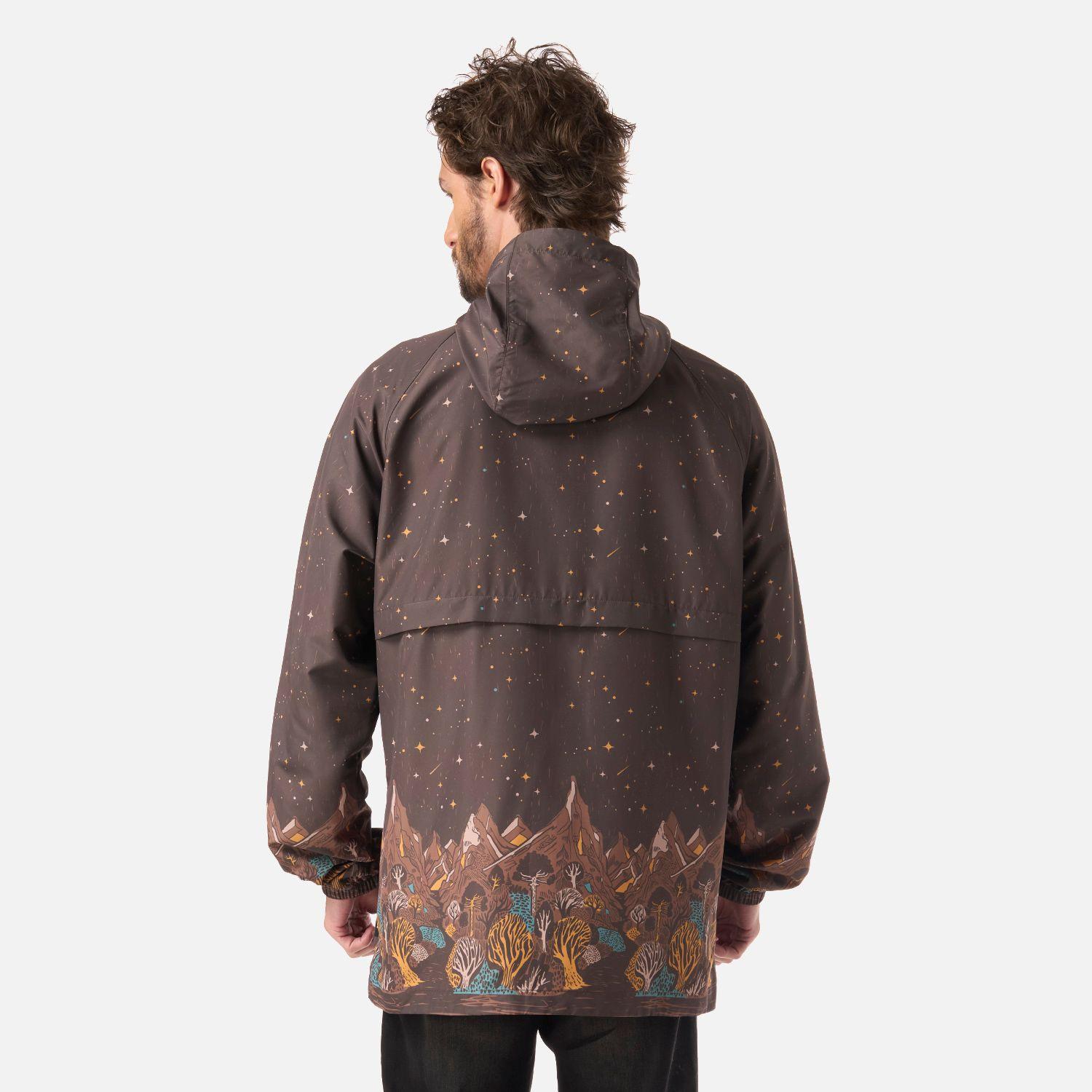 Chaqueta Hombre Aperrao Print Verde Militar Haka Honu V26-2