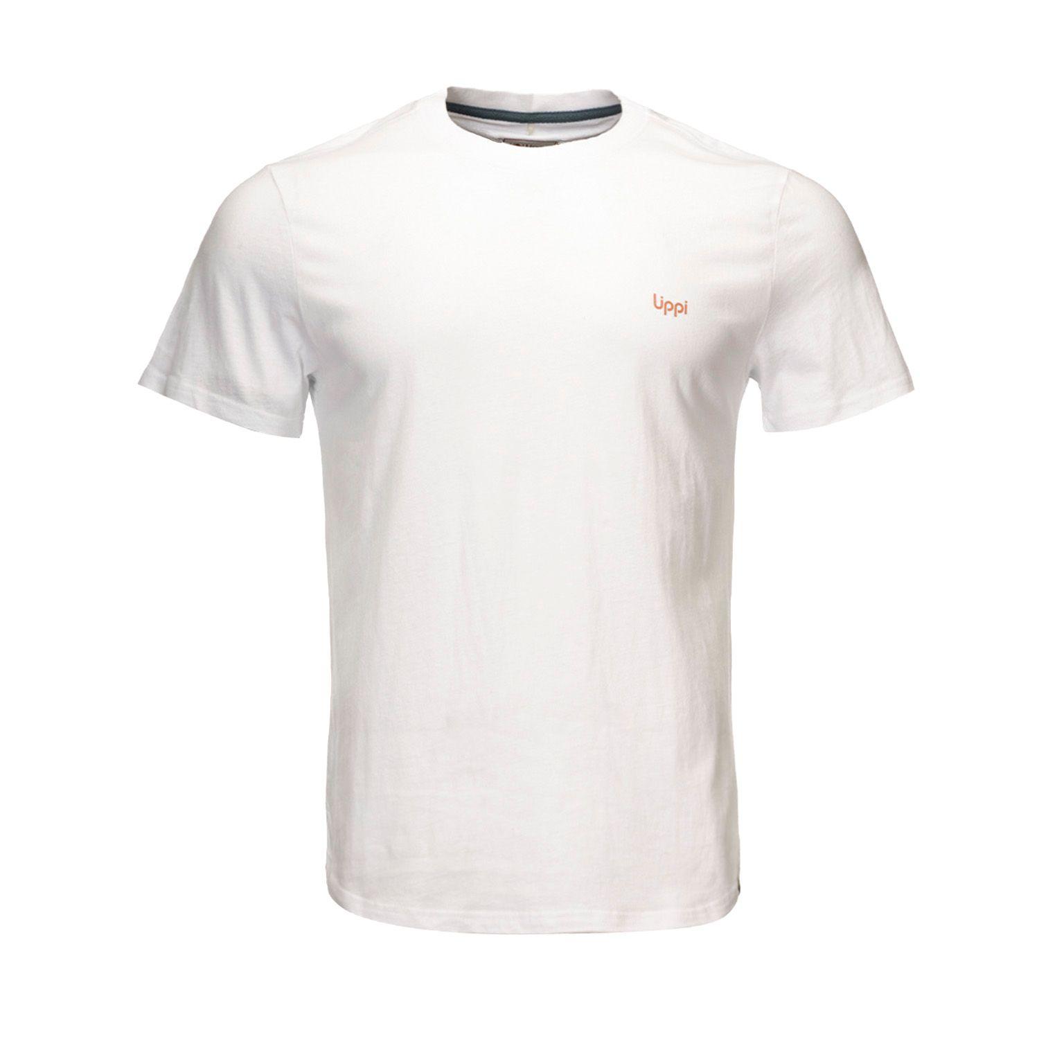 Polera Hombre Flask UV-Stop T-Shirt Blanco Lippi-0