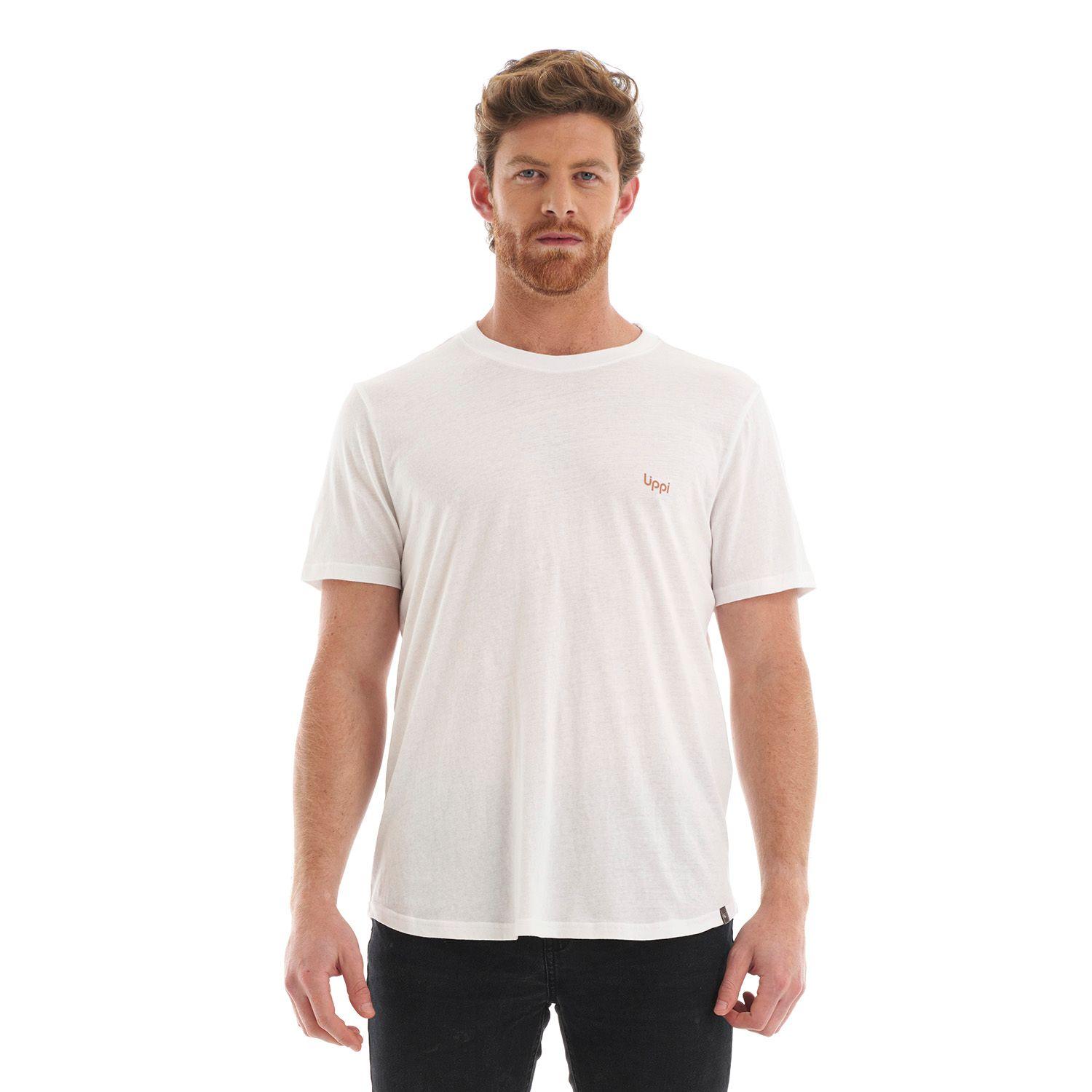 Polera Hombre Flask UV-Stop T-Shirt Blanco Lippi-1