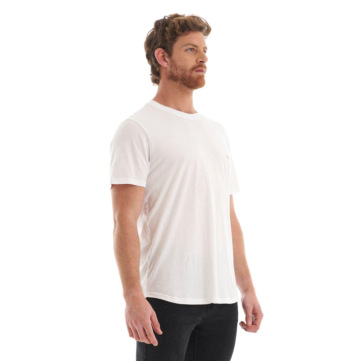 Polera Hombre Flask UV-Stop T-Shirt Blanco Lippi-2