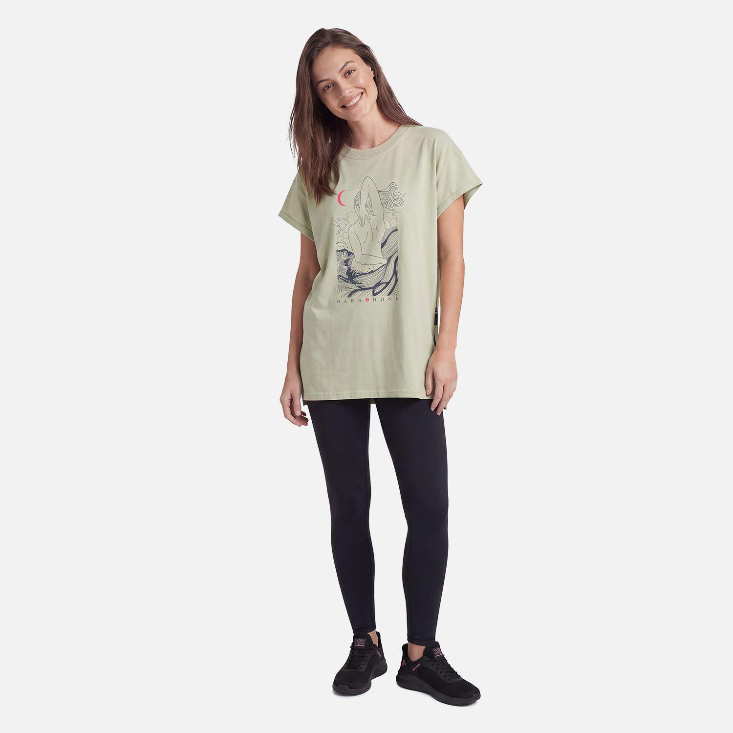 Polera Mujer Garza Jade Haka Honu V27-1