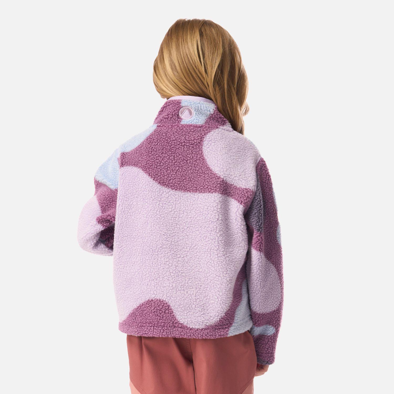 Polar Niña Glaciar Sherpa-Pro Jacket Print Purpura Lippi I26-2