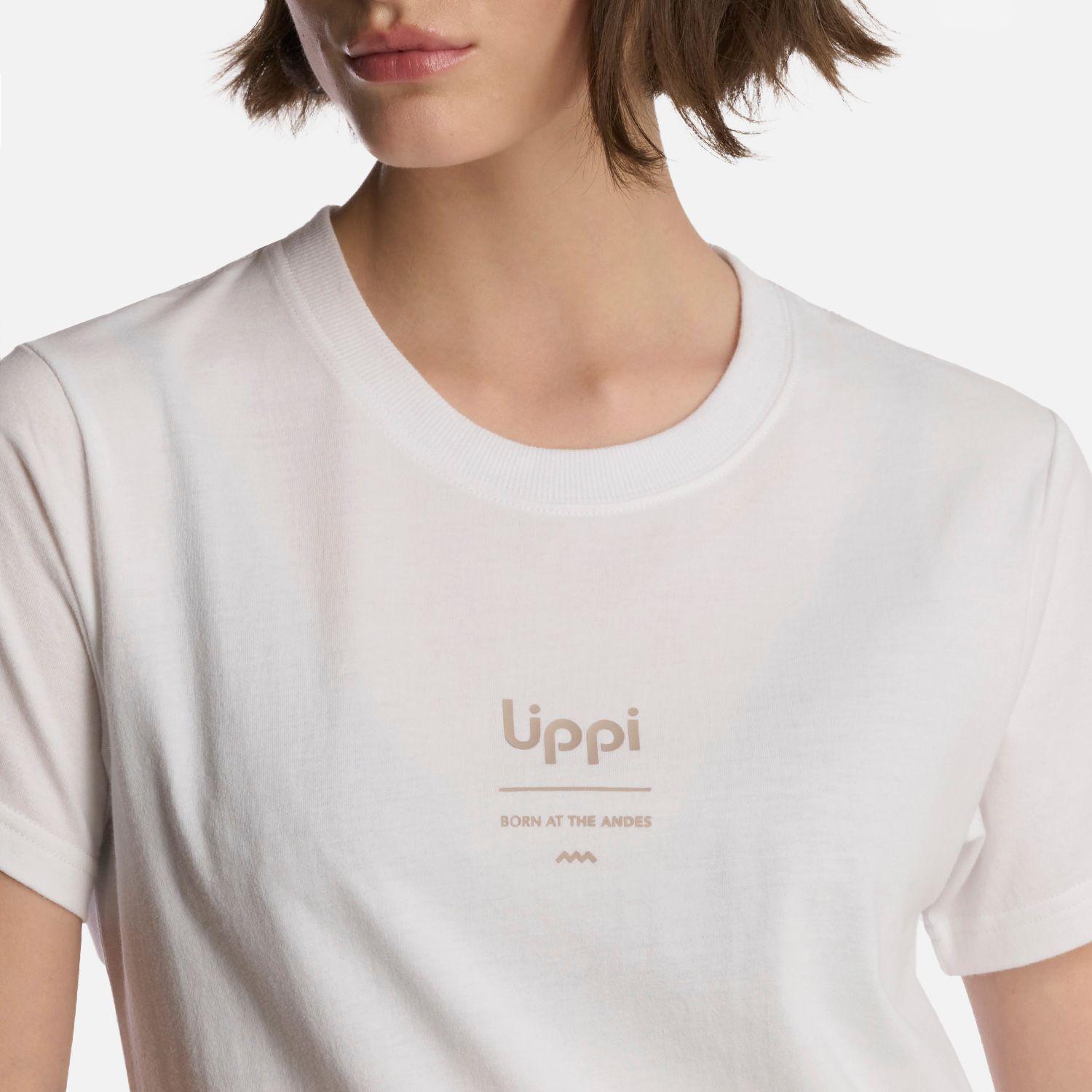 Polera Mujer Ulmo Mid Point T-Shirt Blanco Lippi-3