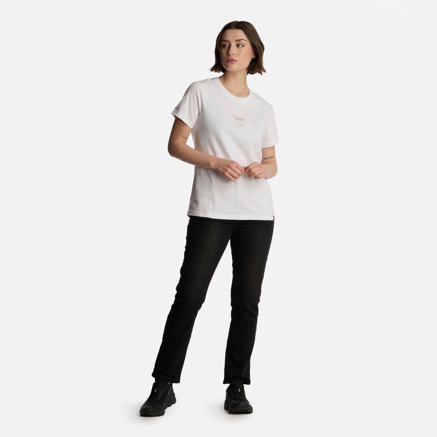 Polera Mujer Ulmo Mid Point T-Shirt Blanco Lippi-4
