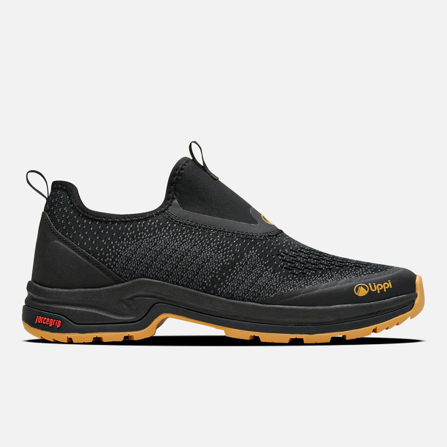 Zapatilla Hombre Panal Flowshell Negro Mostaza Lippi-0