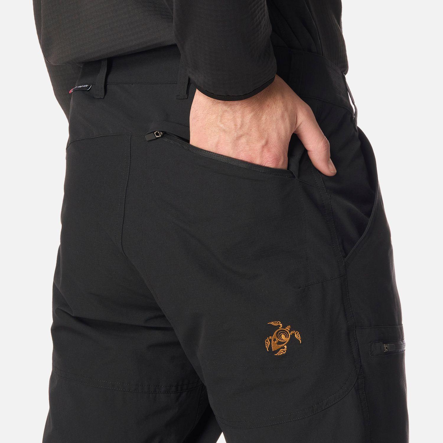 Pantalón Hombre Boina Negra Negro Haka Honu-6