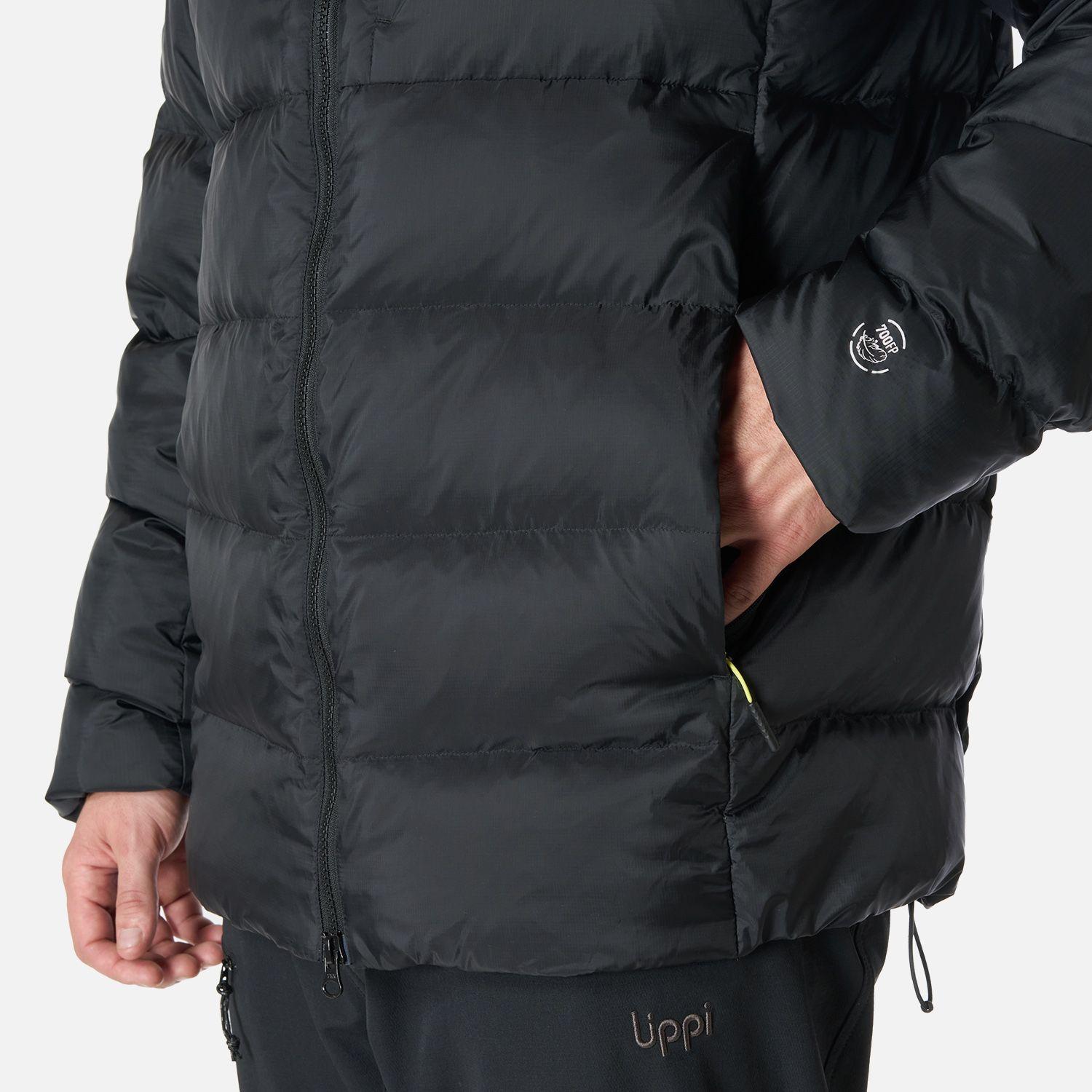 Chaqueta Hombre Rokko Down Hoody Jacket Negro Lippi I26-5