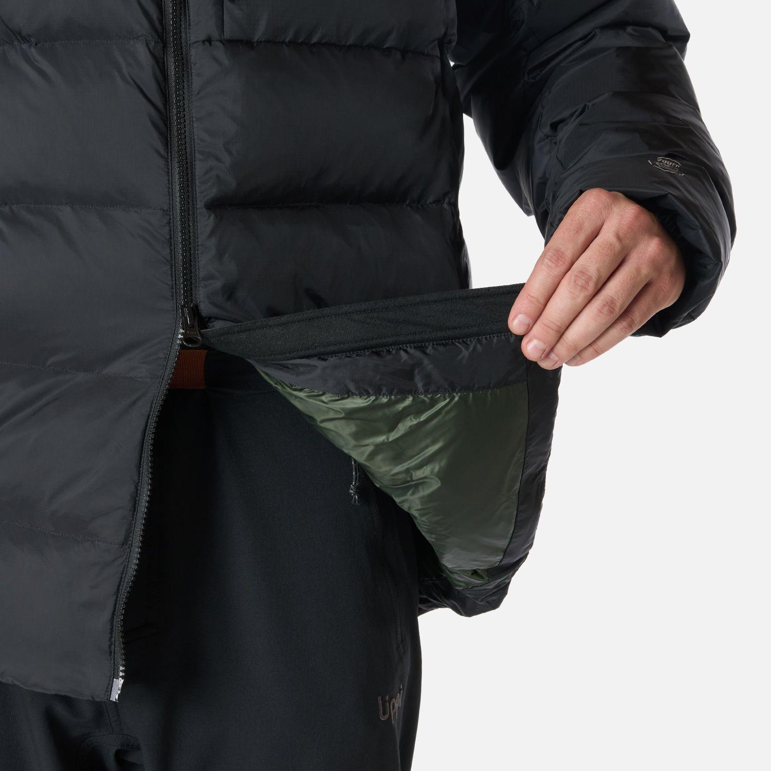 Chaqueta Hombre Rokko Down Hoody Jacket Negro Lippi I26-6