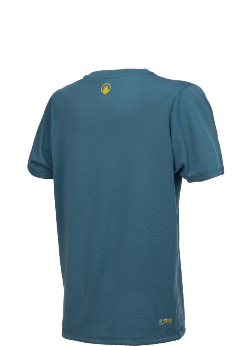 Traje de Baño Niño Sun Pro UV-Stop Shorts Sleeve T-Shirt Azul Lippi-1