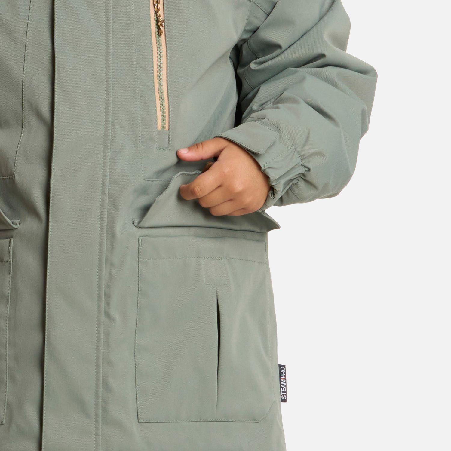 Chaqueta Niño Roble B-Dry Hoody Jade Oscuro Lippi I25-4