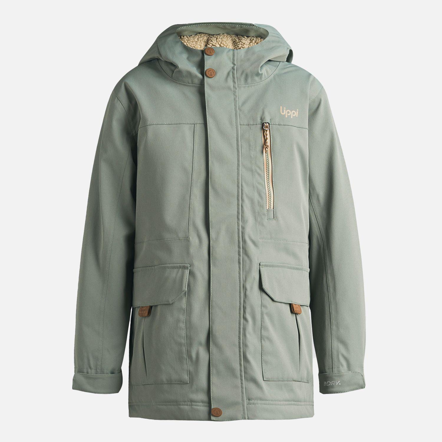 Chaqueta Niño Roble B-Dry Hoody Jade Oscuro Lippi I25-7