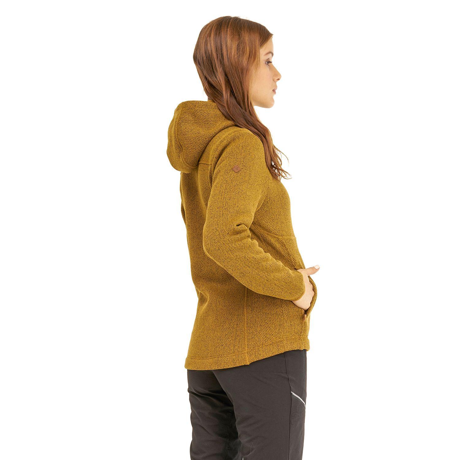 Chaqueta Mujer Alamo Blend-Pro Hoody Jacket Mostaza Oscuro Lippi I20-2