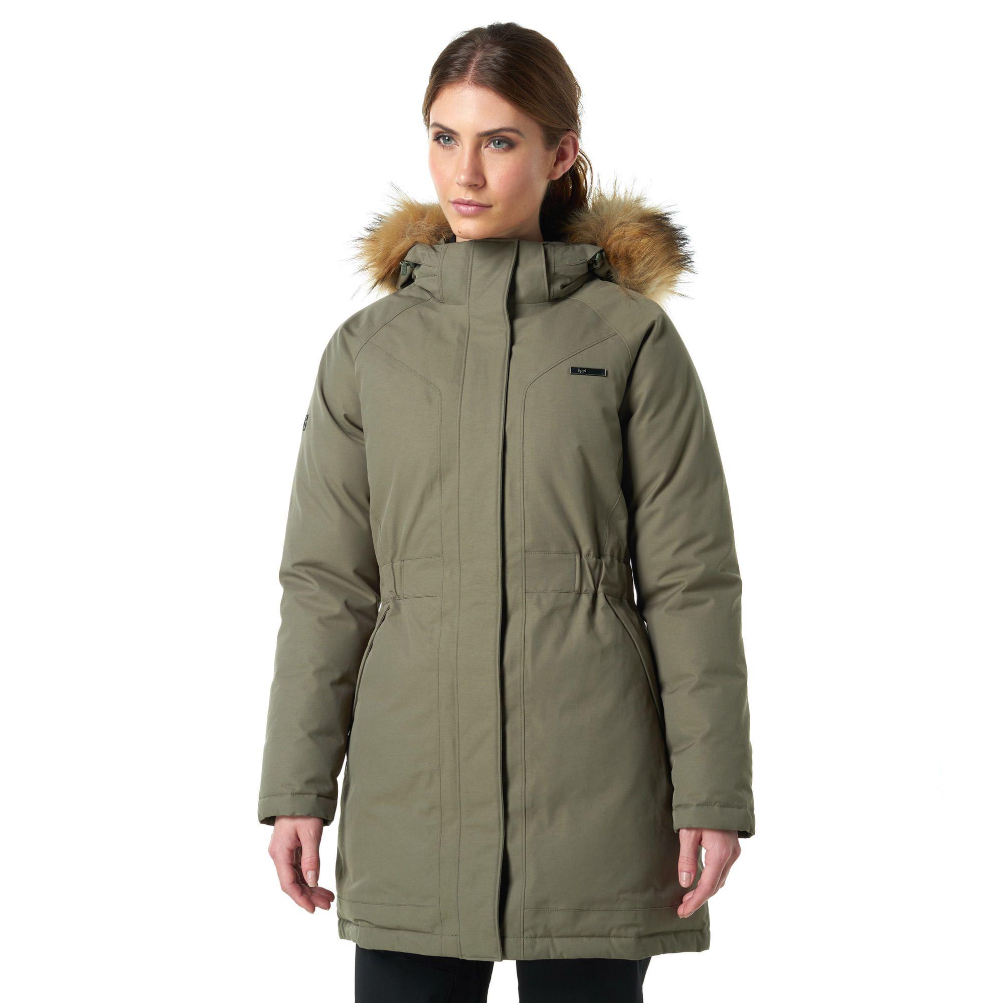 Chaqueta Mujer Vertical B-Dry Jacket Verde Oliva Lippi-2