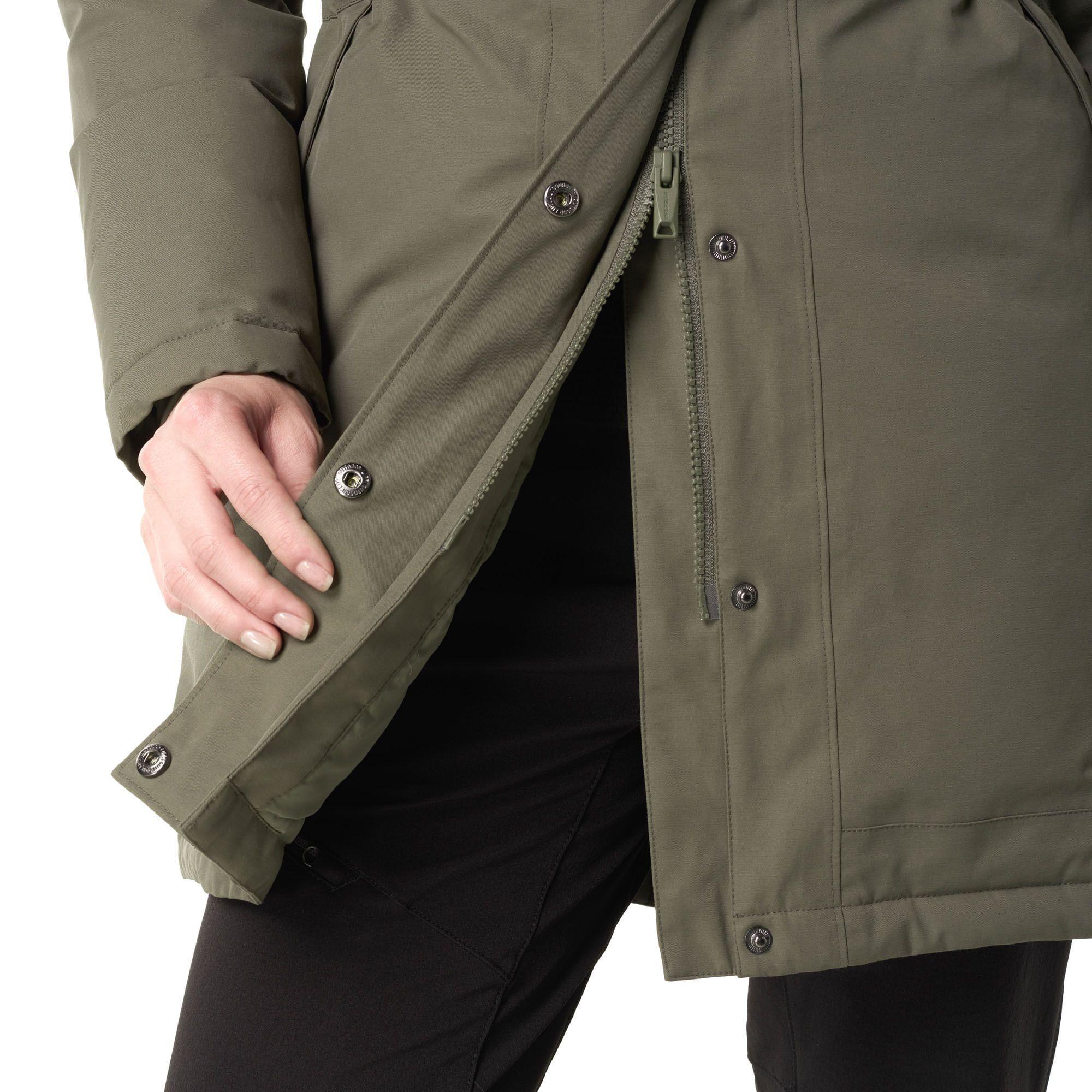 Chaqueta Mujer Vertical B-Dry Jacket Verde Oliva Lippi-6