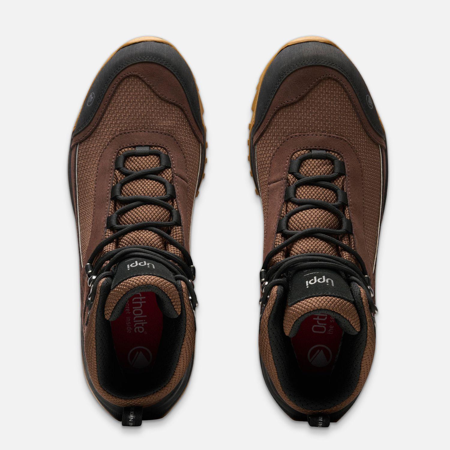 Botín Hombre Hill Hiker Cafe / Negro Lippi I25-5