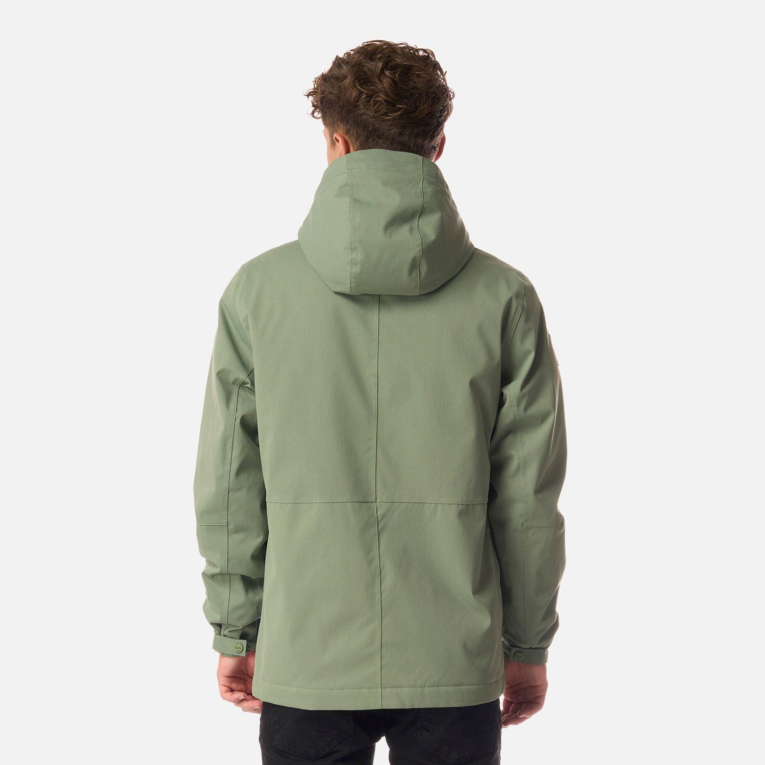 Chaqueta Teen Boy Roble B-Dry Hoody Jacket Jade Oscuro Lippi I26-2