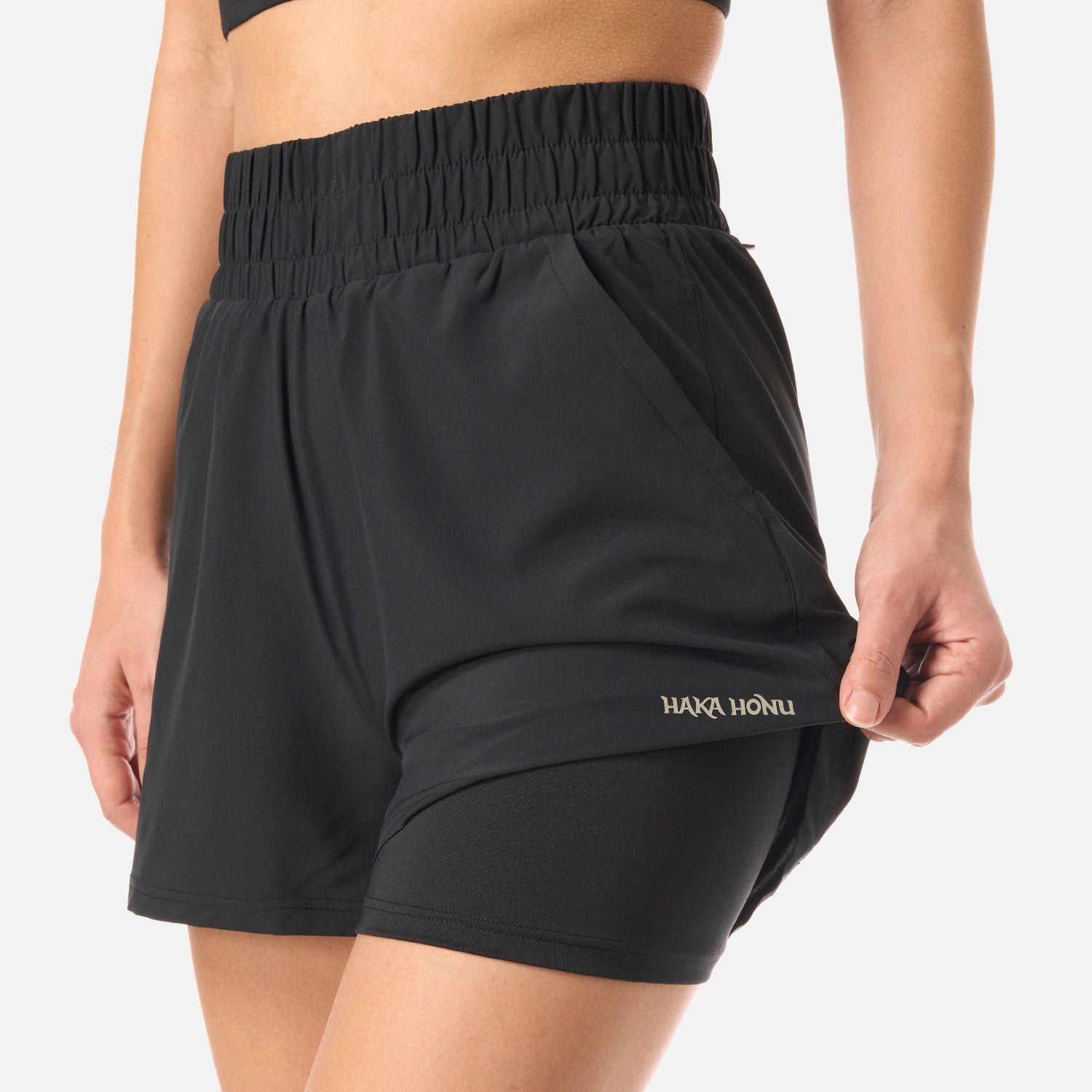 Short  Mujer Canchera Negro Haka Honu V26-4