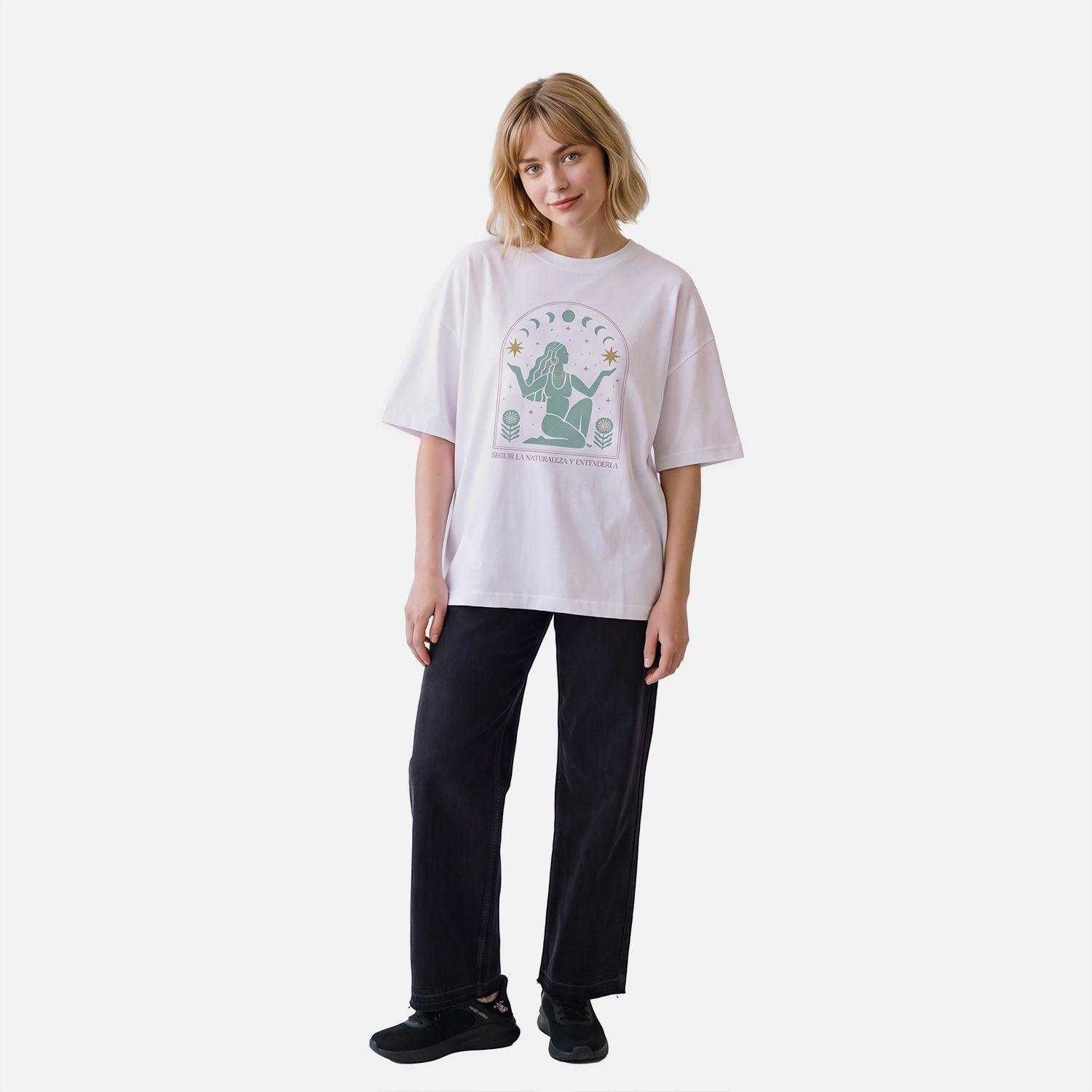 Polera Mujer Gorrion Blanco Haka Honu V27-1
