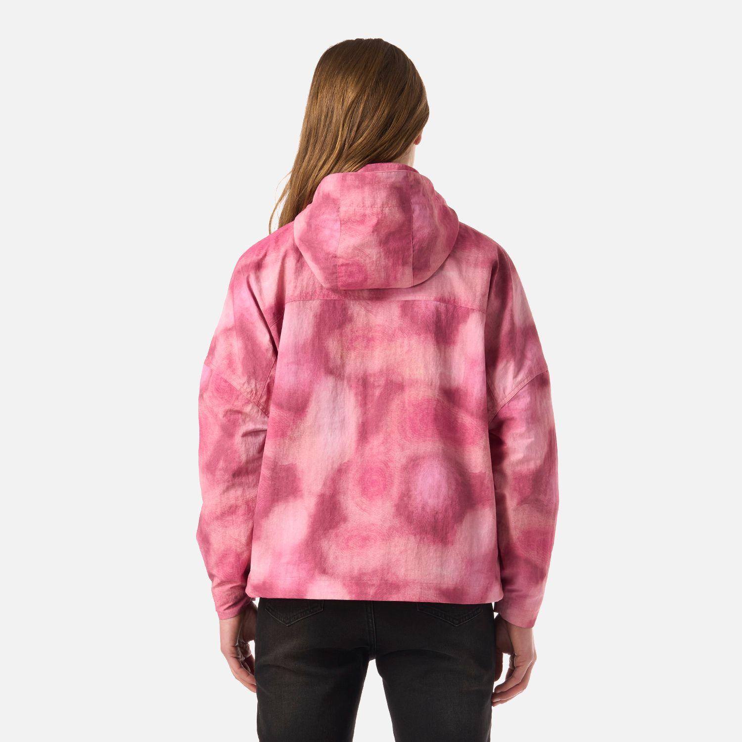 Chaqueta Mujer CityMe WindBreaker Hoody Jacket Print Rosa Lippi V26-2