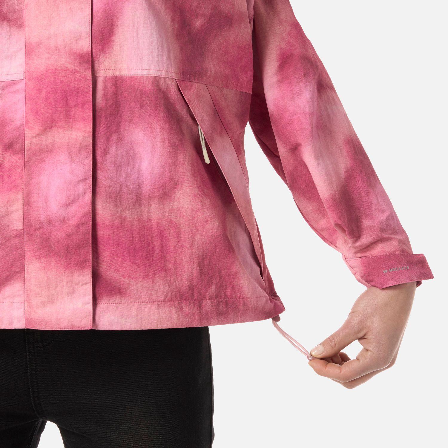 Chaqueta Mujer CityMe WindBreaker Hoody Jacket Print Rosa Lippi V26-5