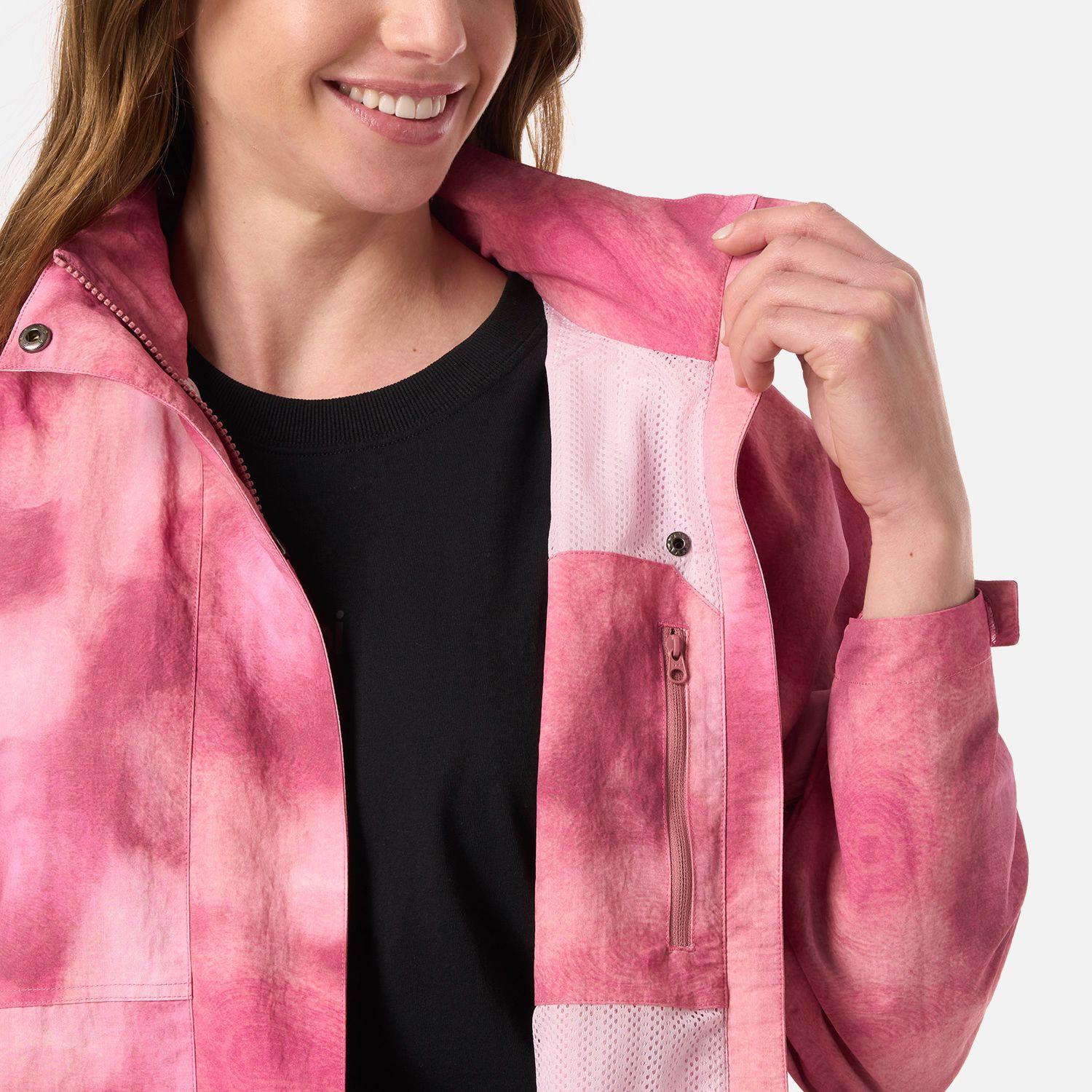 Chaqueta Mujer CityMe WindBreaker Hoody Jacket Print Rosa Lippi V26-6