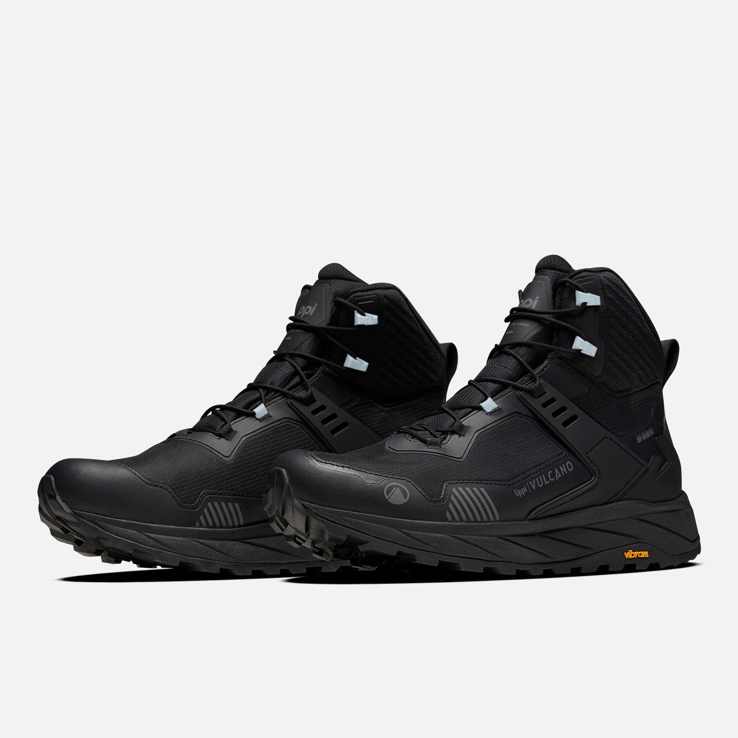 Zapatilla Mujer Atlas Mid Negro Celeste Lippi I24-3