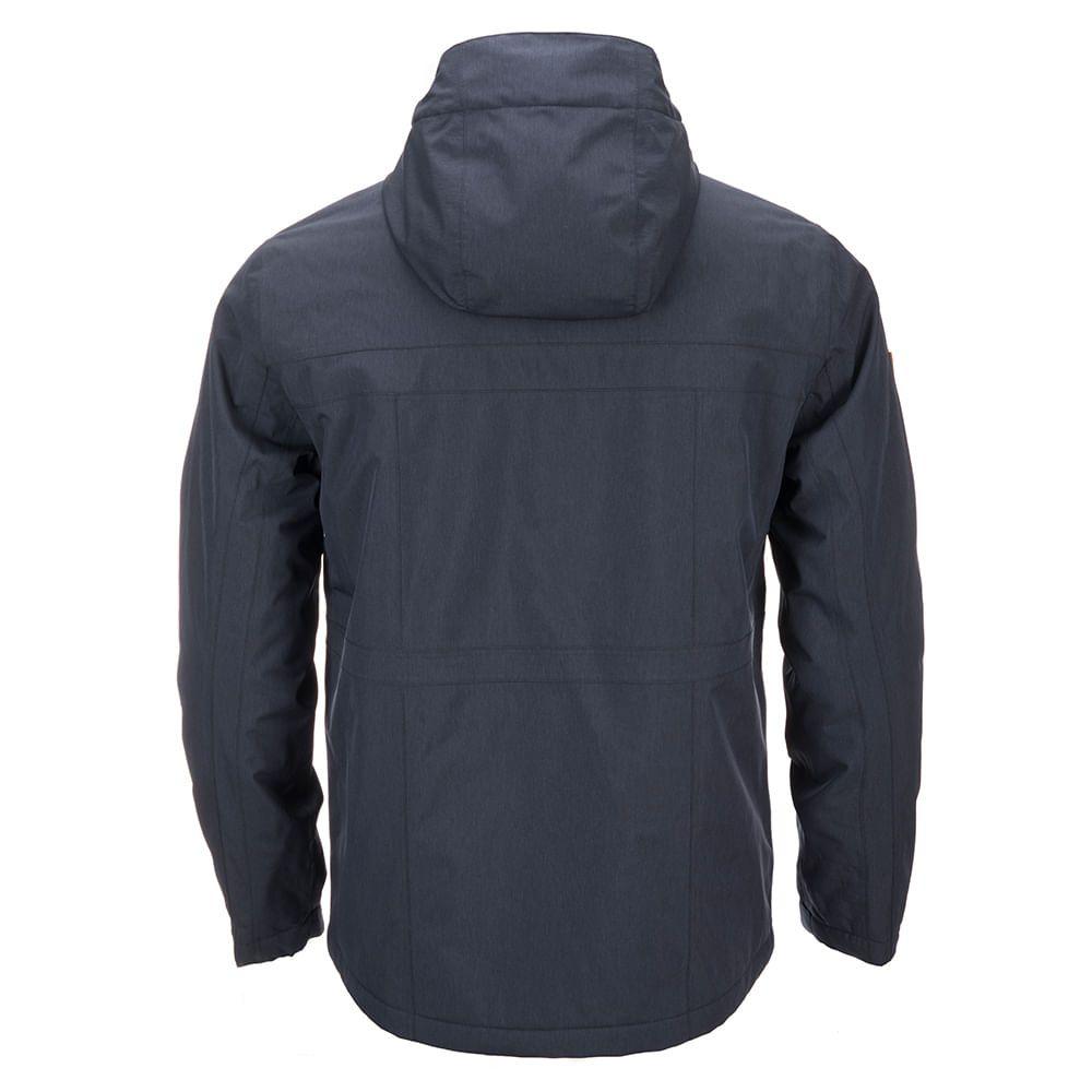 Chaqueta Hombre Rain Trail B-Dry Hoody Jacket Azul Marino Lippi-1