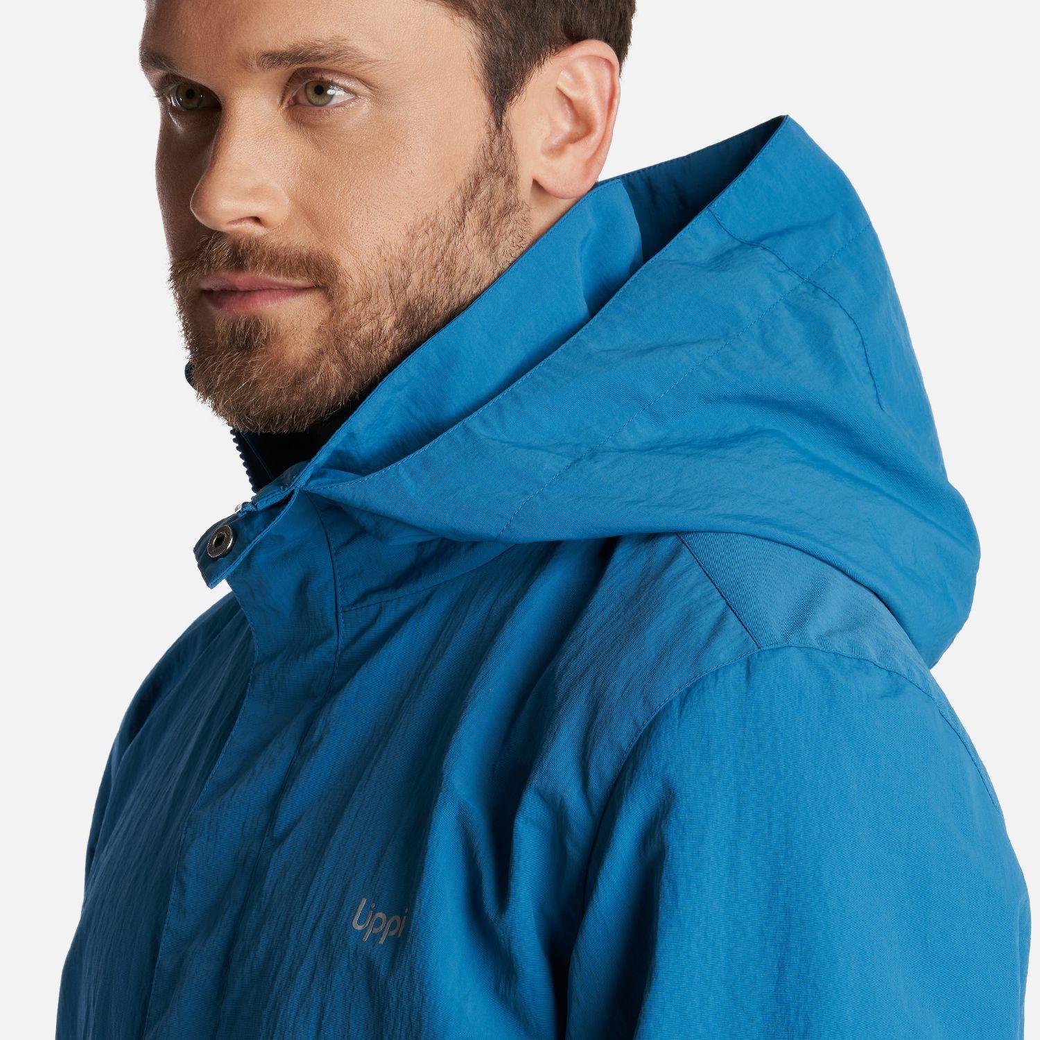 Chaqueta Hombre CityMe Windbraker Hoody Jacket Azul Lippi-5