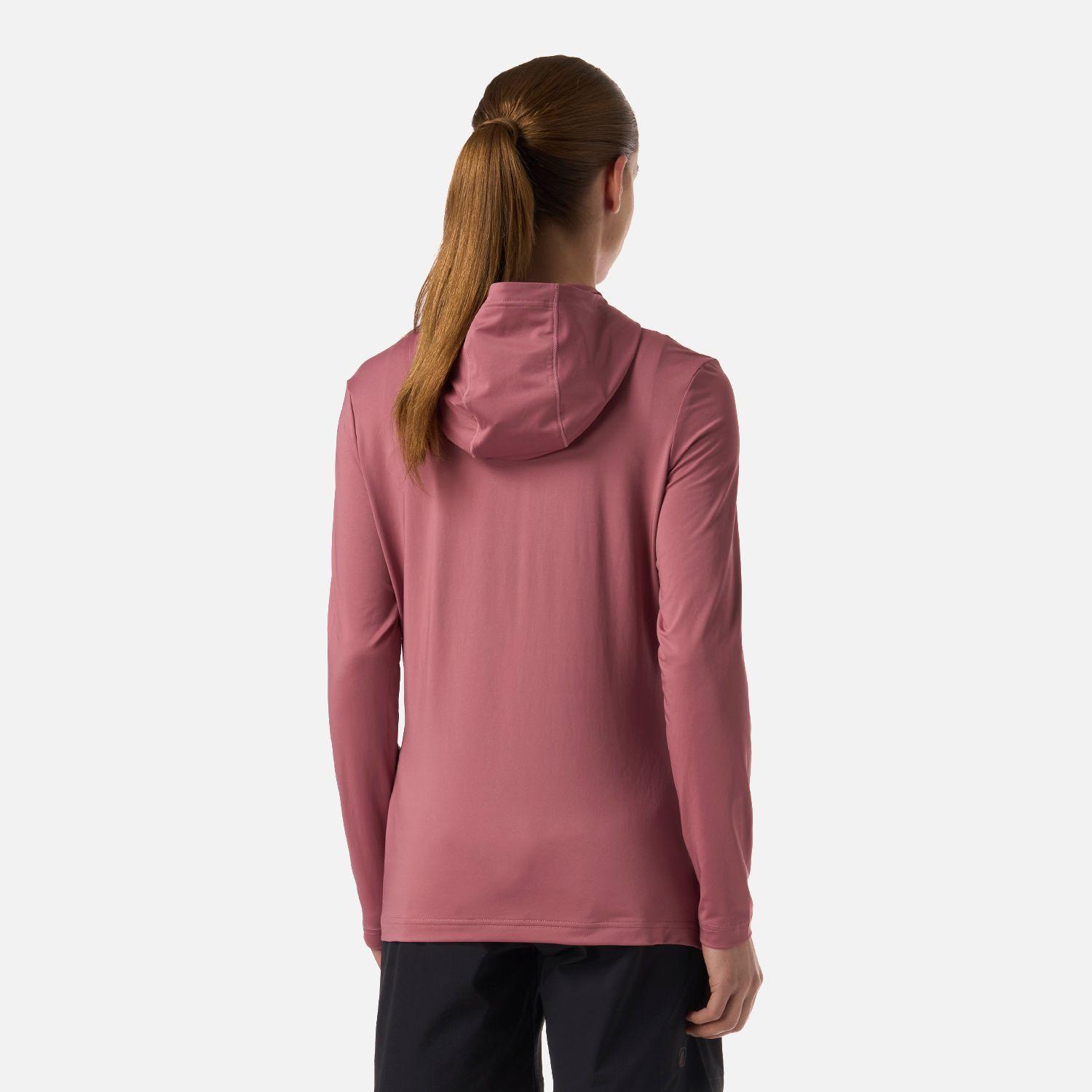 Polera Mujer Sun Protection T-Shirt Rosa Oscuro Lippi V26-2