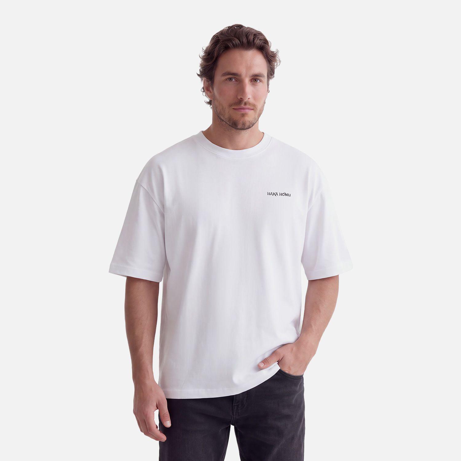 Polera Hombre Haka Blanco Haka Honu V27-0